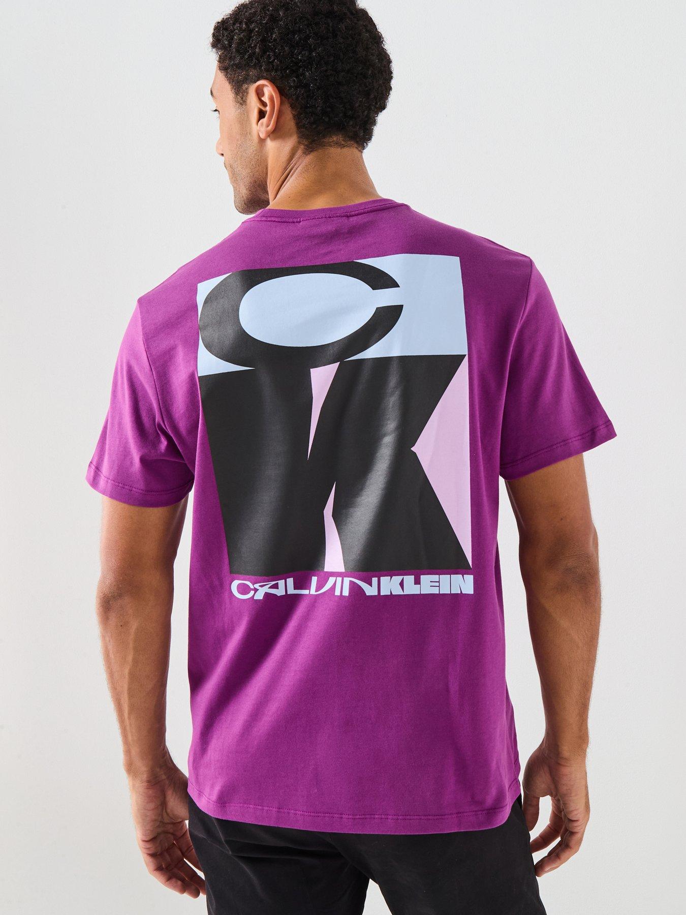 undefined Stack Graphic T-Shirt - Purple