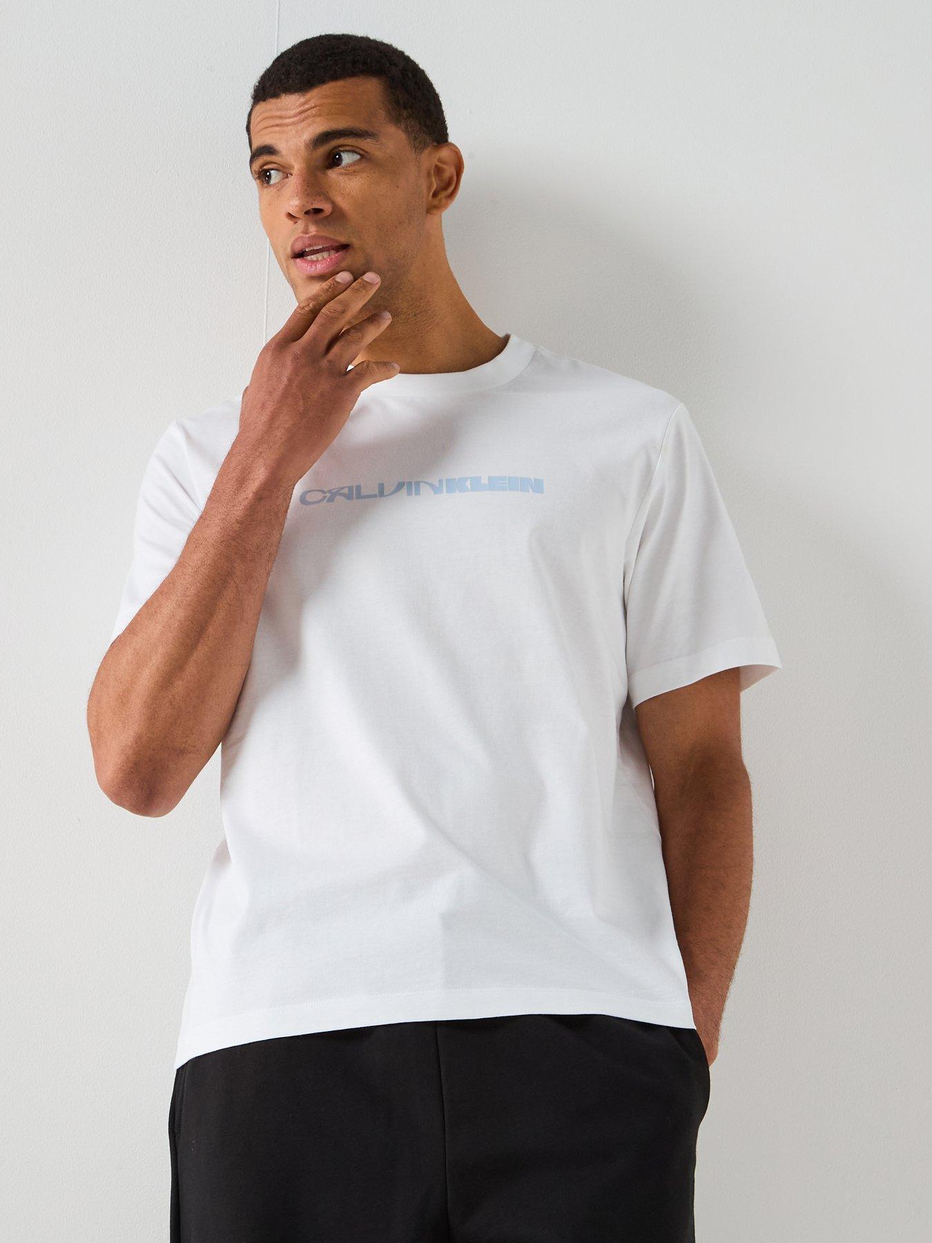  image of calvin-klein-jeans-stack-graphic-t-shirt-white