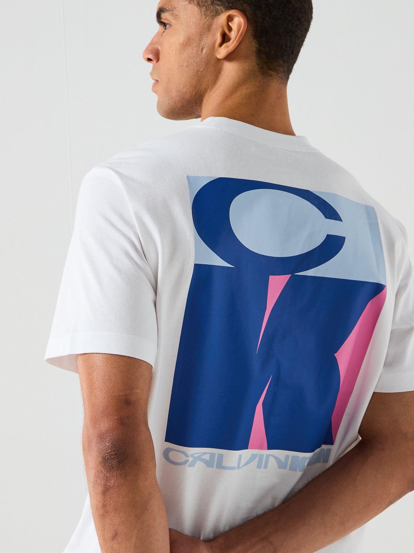  image of calvin-klein-jeans-stack-graphic-t-shirt-white