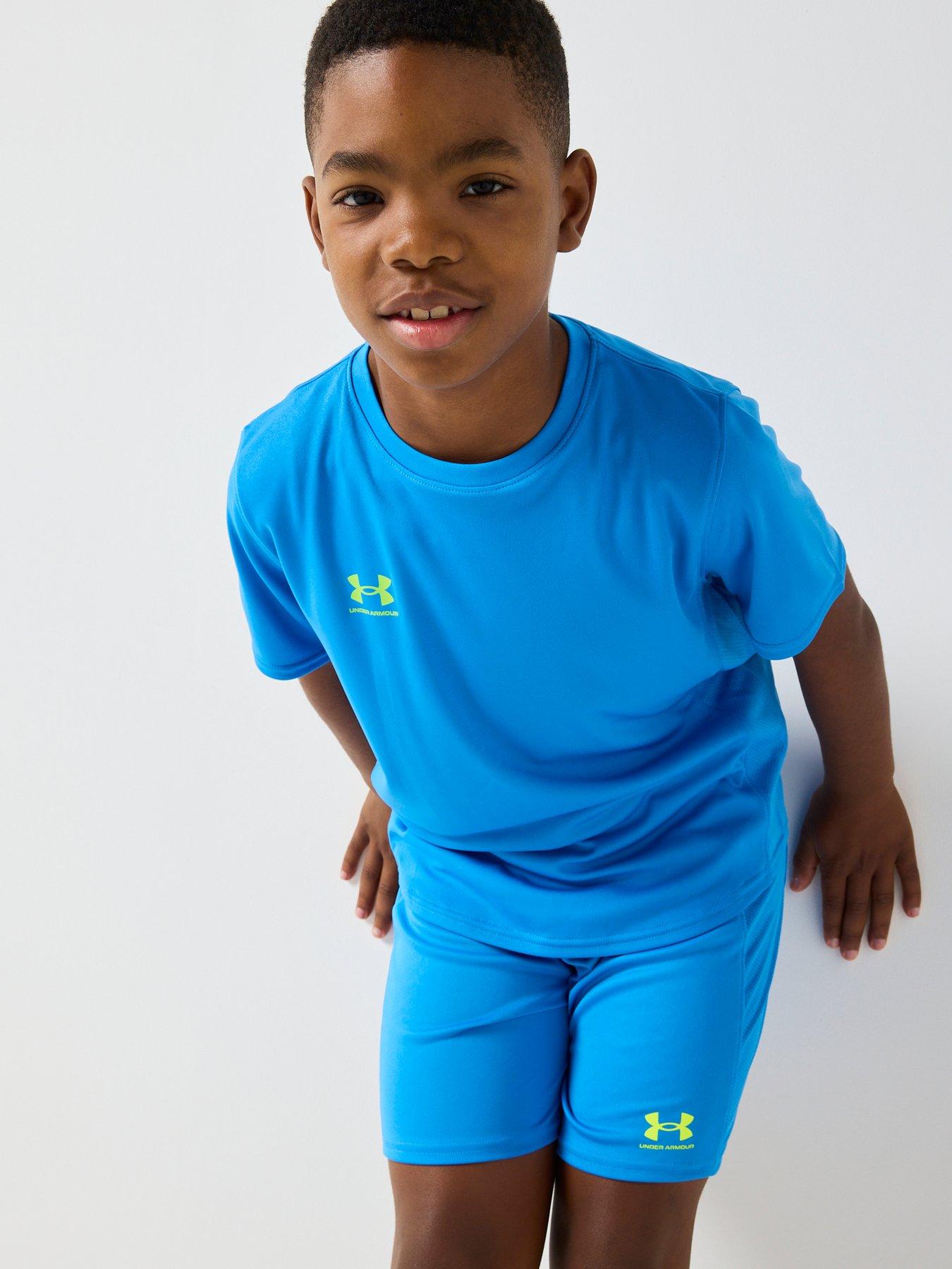 Image 5 of 5 of UNDER ARMOUR Junior Boys Challenger Knit Shorts - Blue