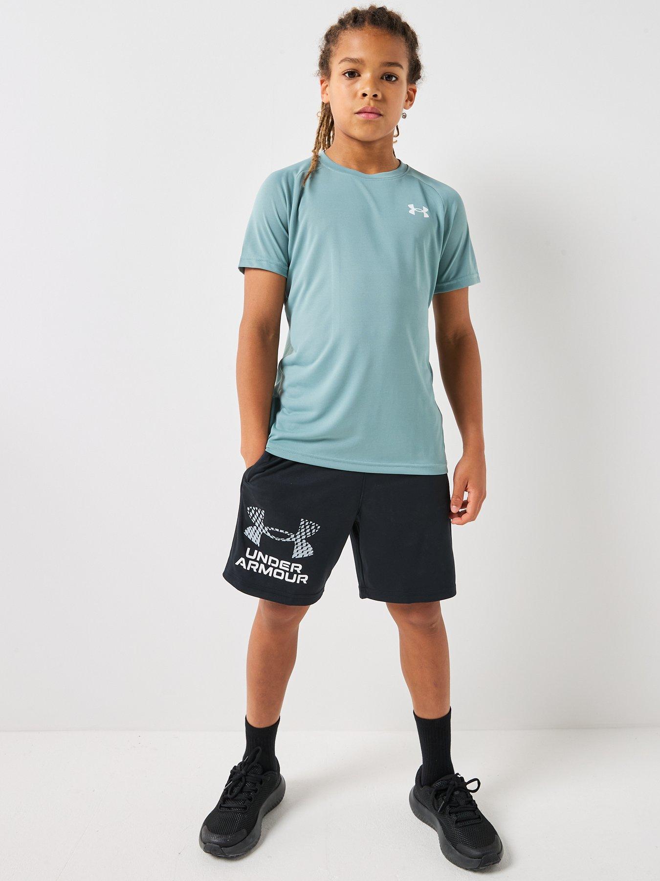  image of under-armour-junior-boys-training-tech-20-t-shirt-green