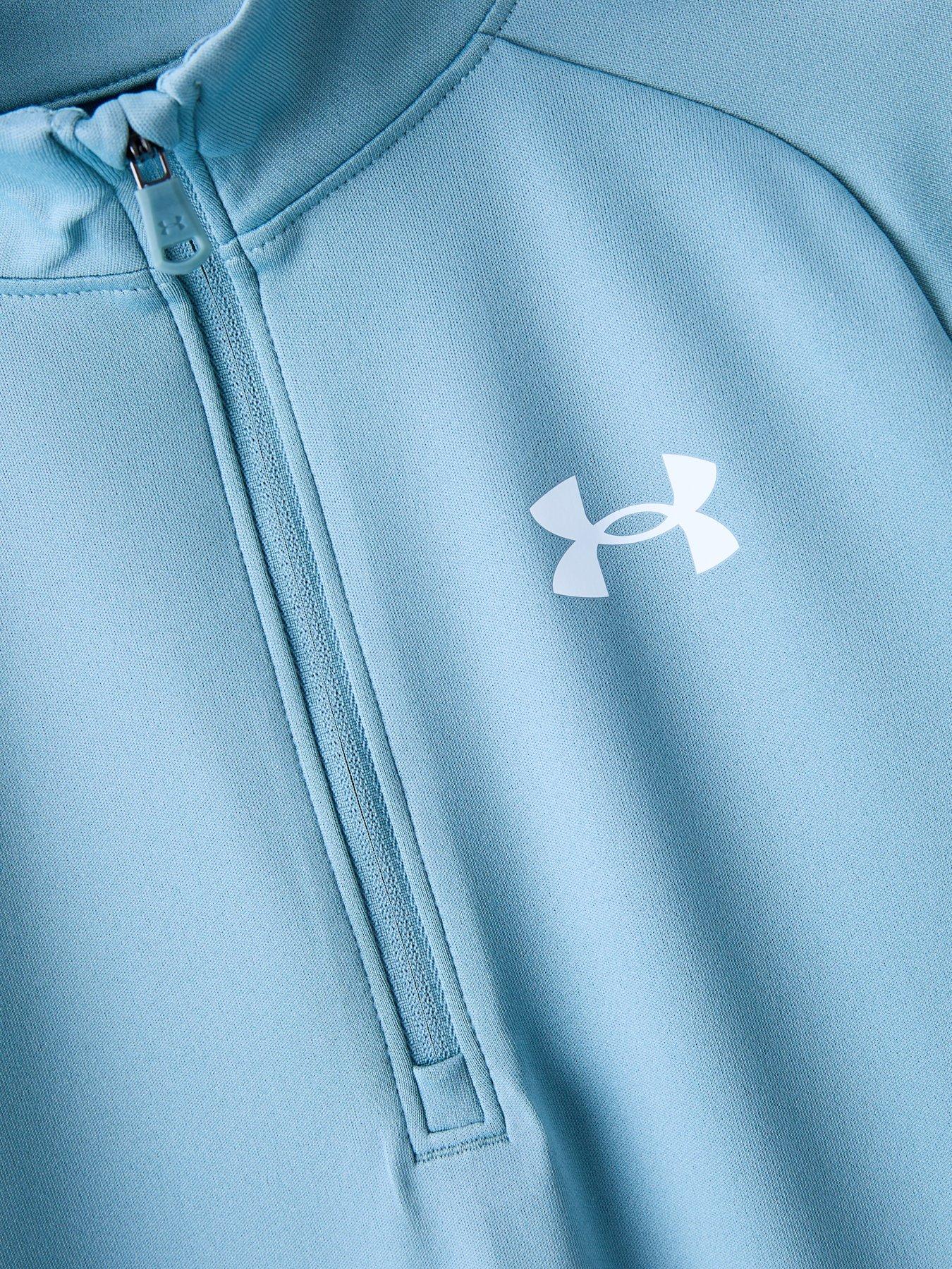 Image 3 of 4 of UNDER ARMOUR Junior Boys Training Tech 2.0 1/2 Zip Top - Green