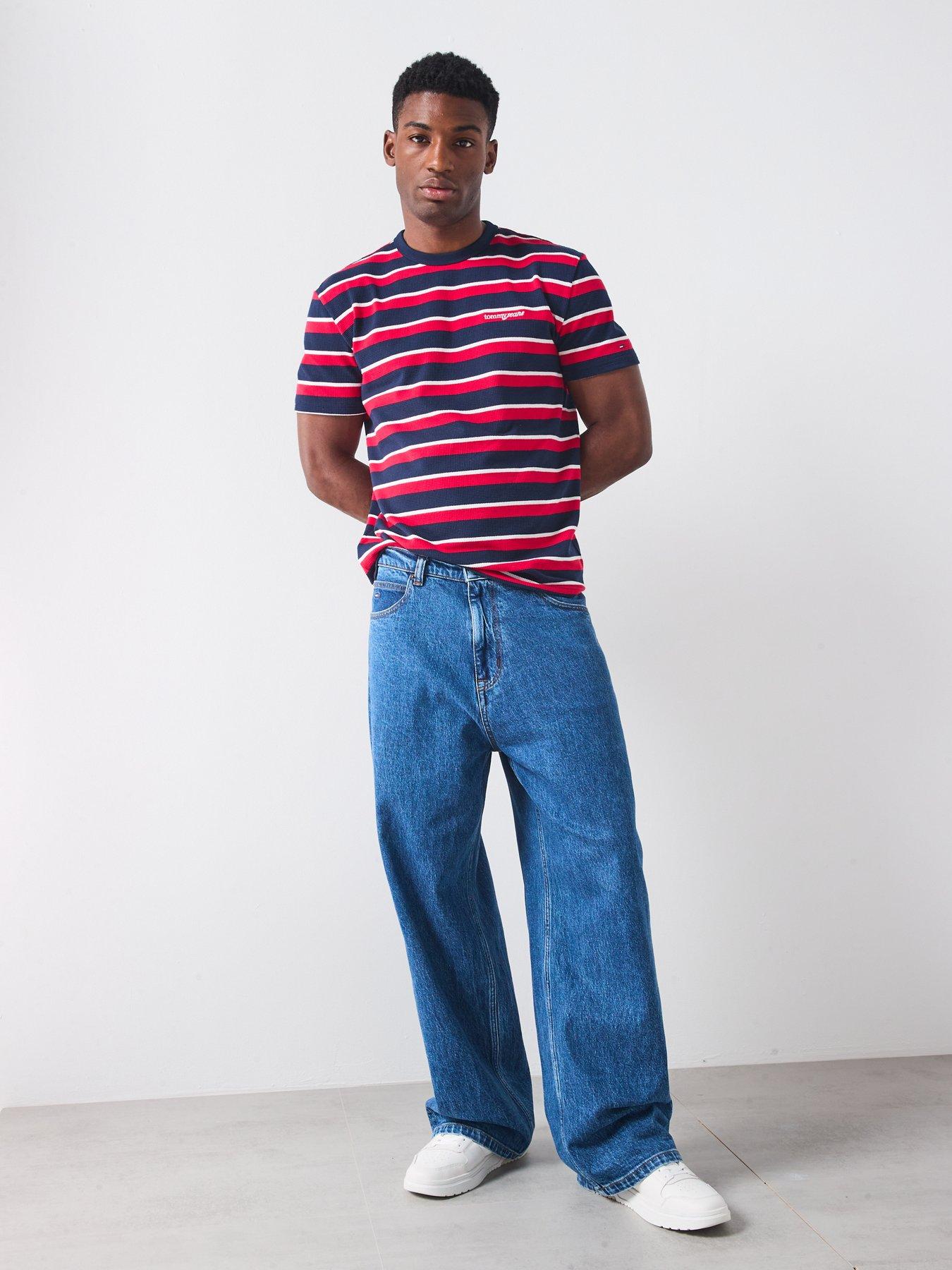 Image 3 of 6 of Tommy Jeans Theo Baggy Fit - Blue