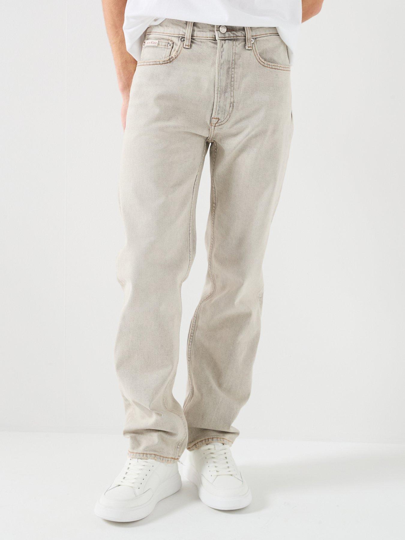 front image of calvin-klein-jeans-standard-straight-jeans-light-grey