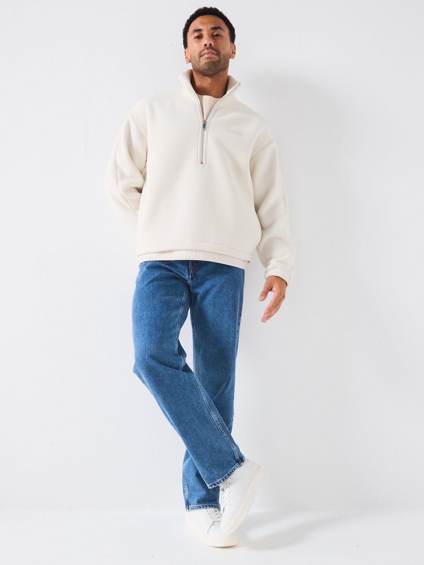 Image 3 of 6 of Calvin Klein Jeans 90s Straight Jeans - Blue
