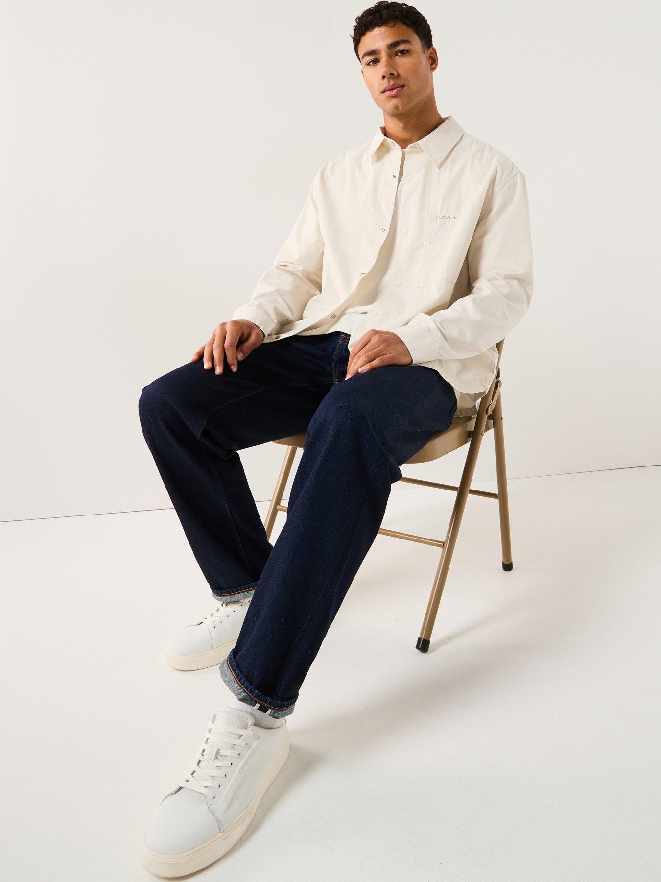 Image 6 of 6 of Calvin Klein Jeans 5 Pocket 90S Tapered Selvedge - Dark Blue
