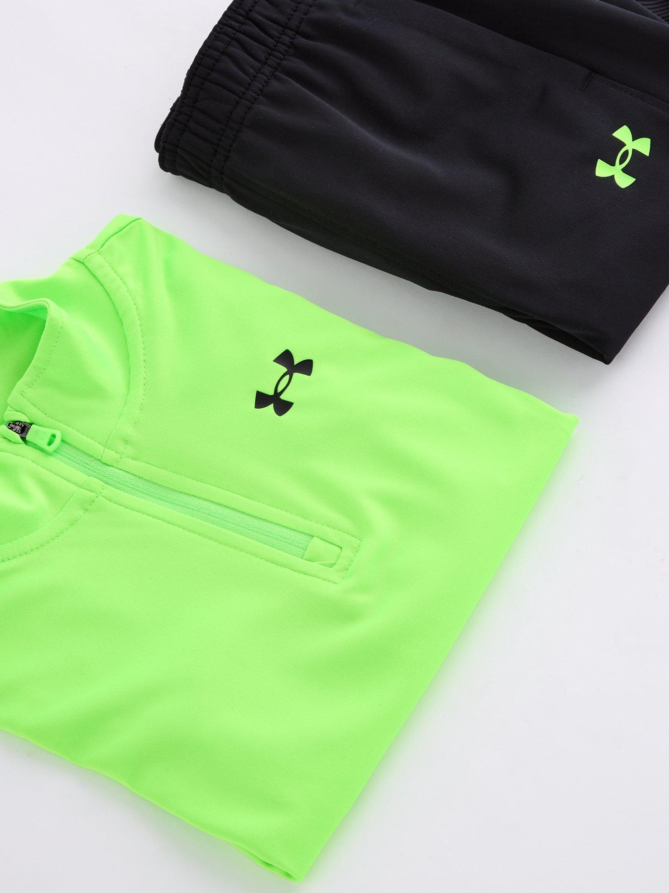  image of under-armour-boys-14-zip-tech-set-yellow