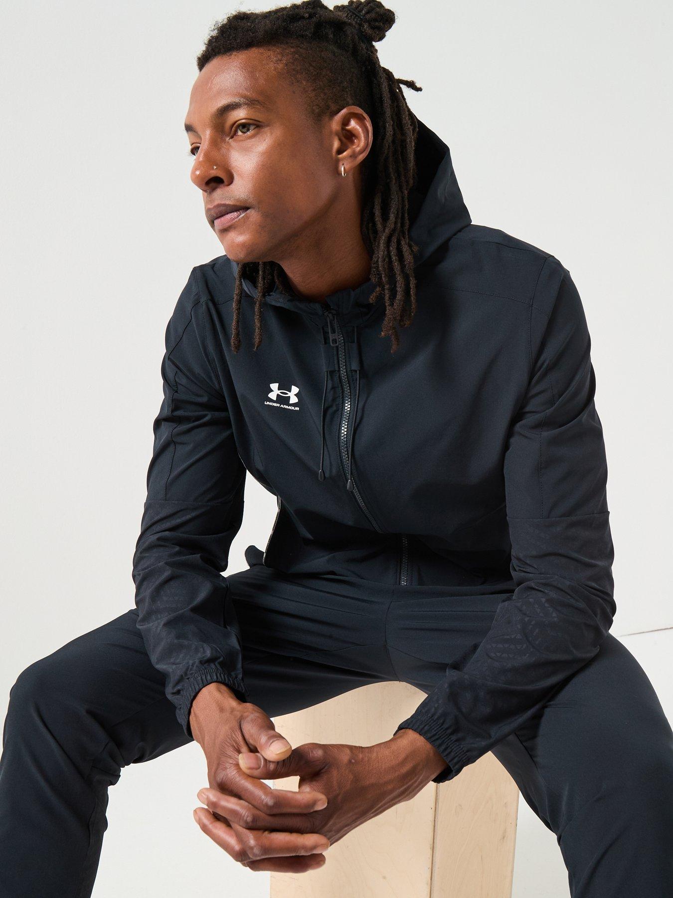 Image 4 of 6 of UNDER ARMOUR Mens Challenger Pro Tracksuit - Black/White