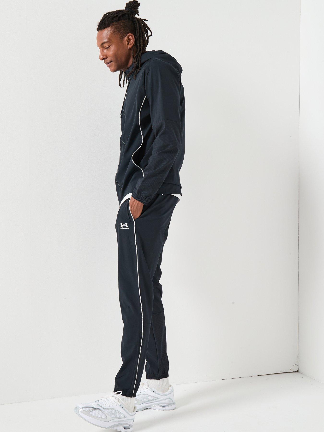 Image 5 of 6 of UNDER ARMOUR Mens Challenger Pro Tracksuit - Black/White