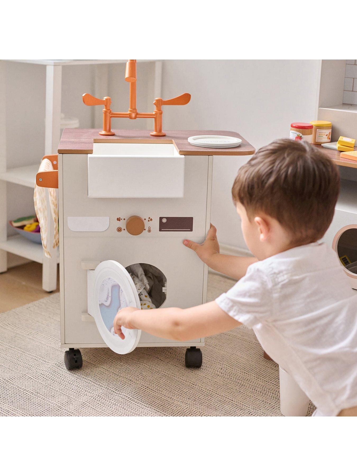  image of teamson-kids-xl-deluxe-play-kitchen