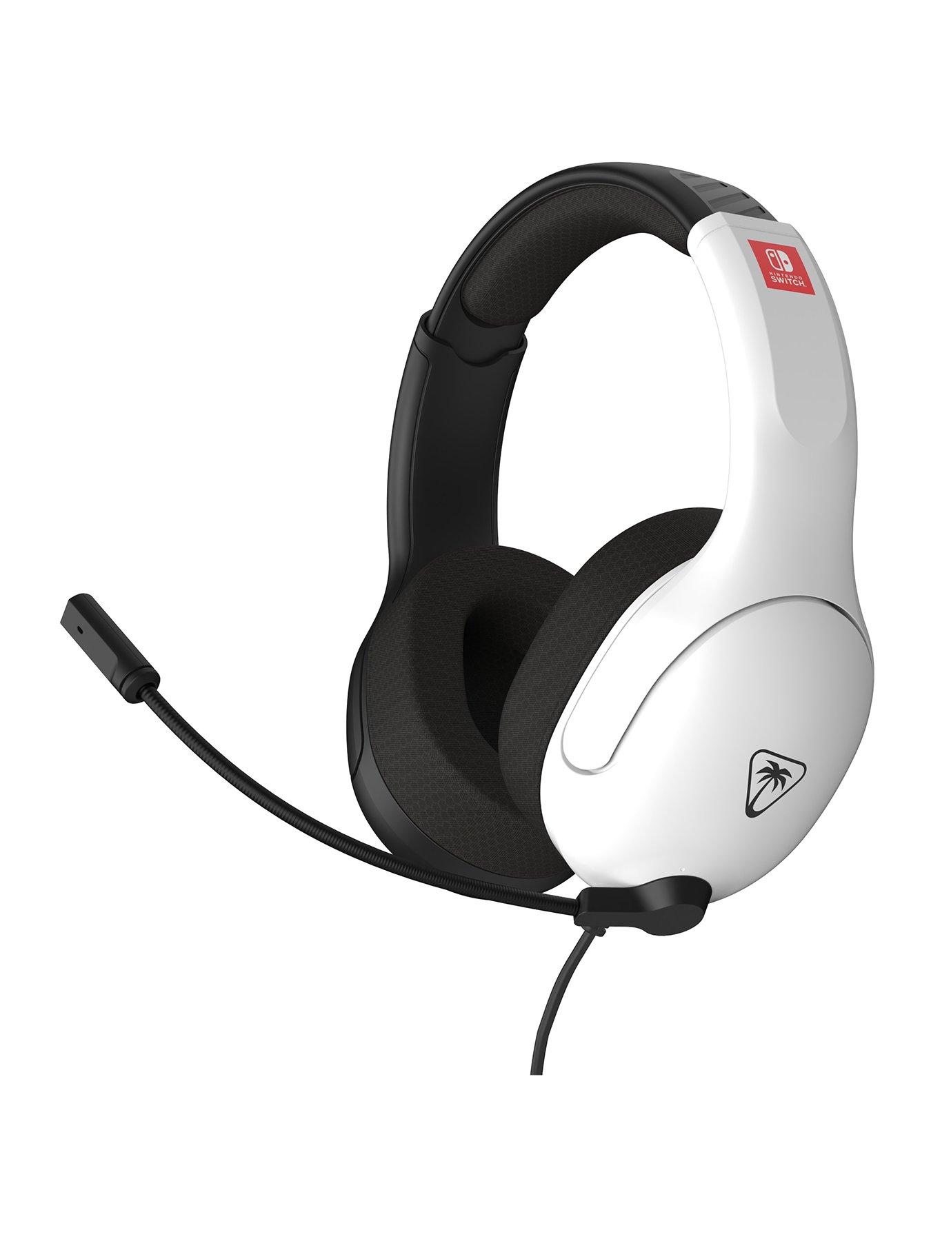 Image 1 of 8 of Turtle Beach Airlite Fit Headset, Black & White