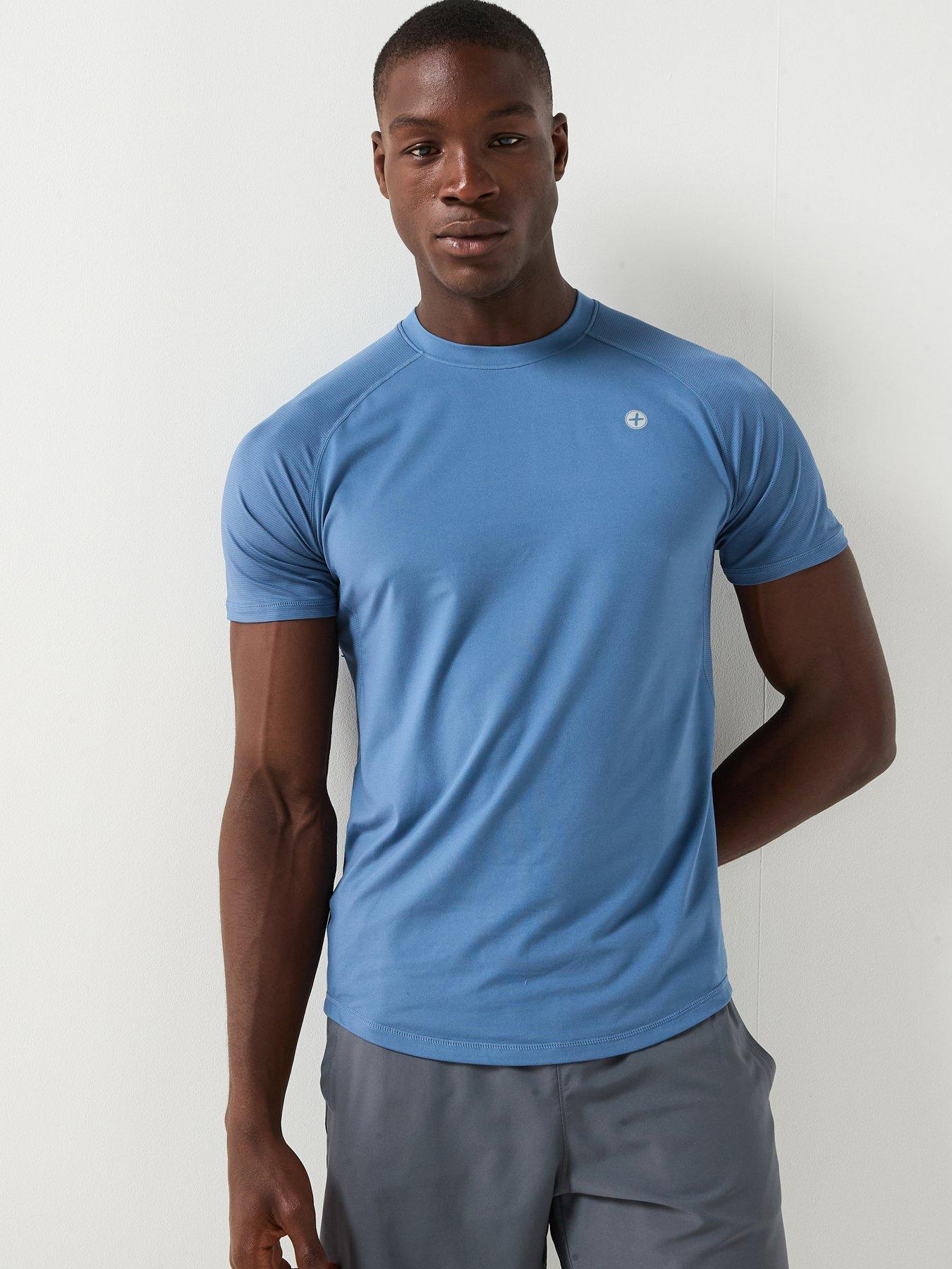 undefined Mens Training Relentless T-Shirt - Blue