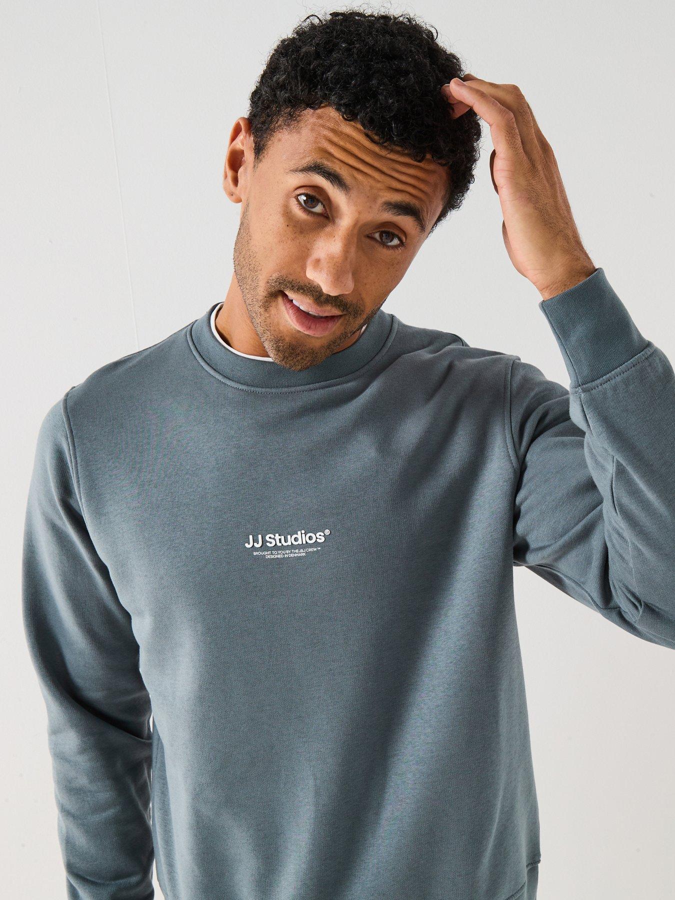 Jack & Jones Soho JJ Studios Crew Sweat - Blue