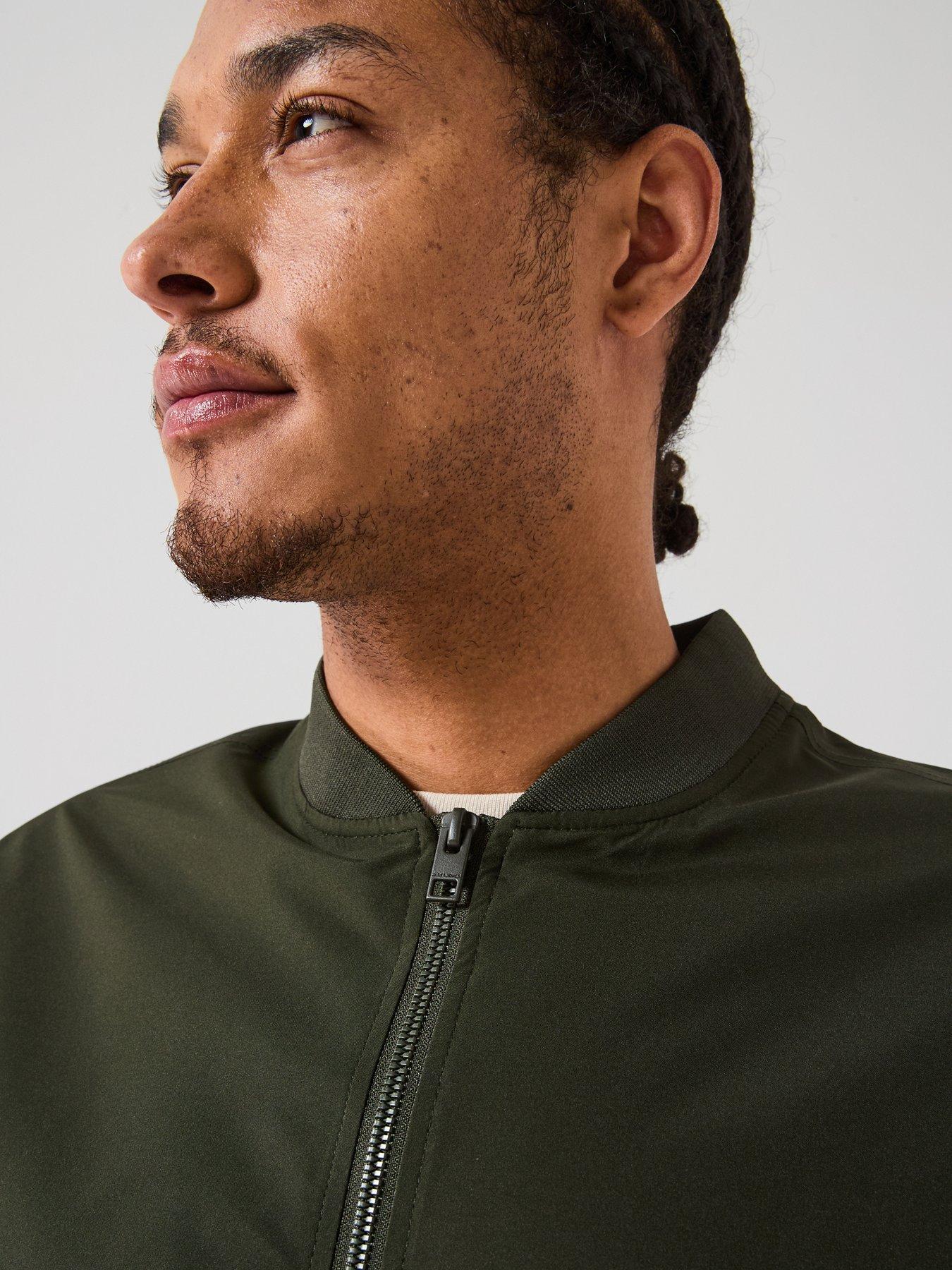 Image 4 of 4 of Jack & Jones Charge Bomber - Dark Green