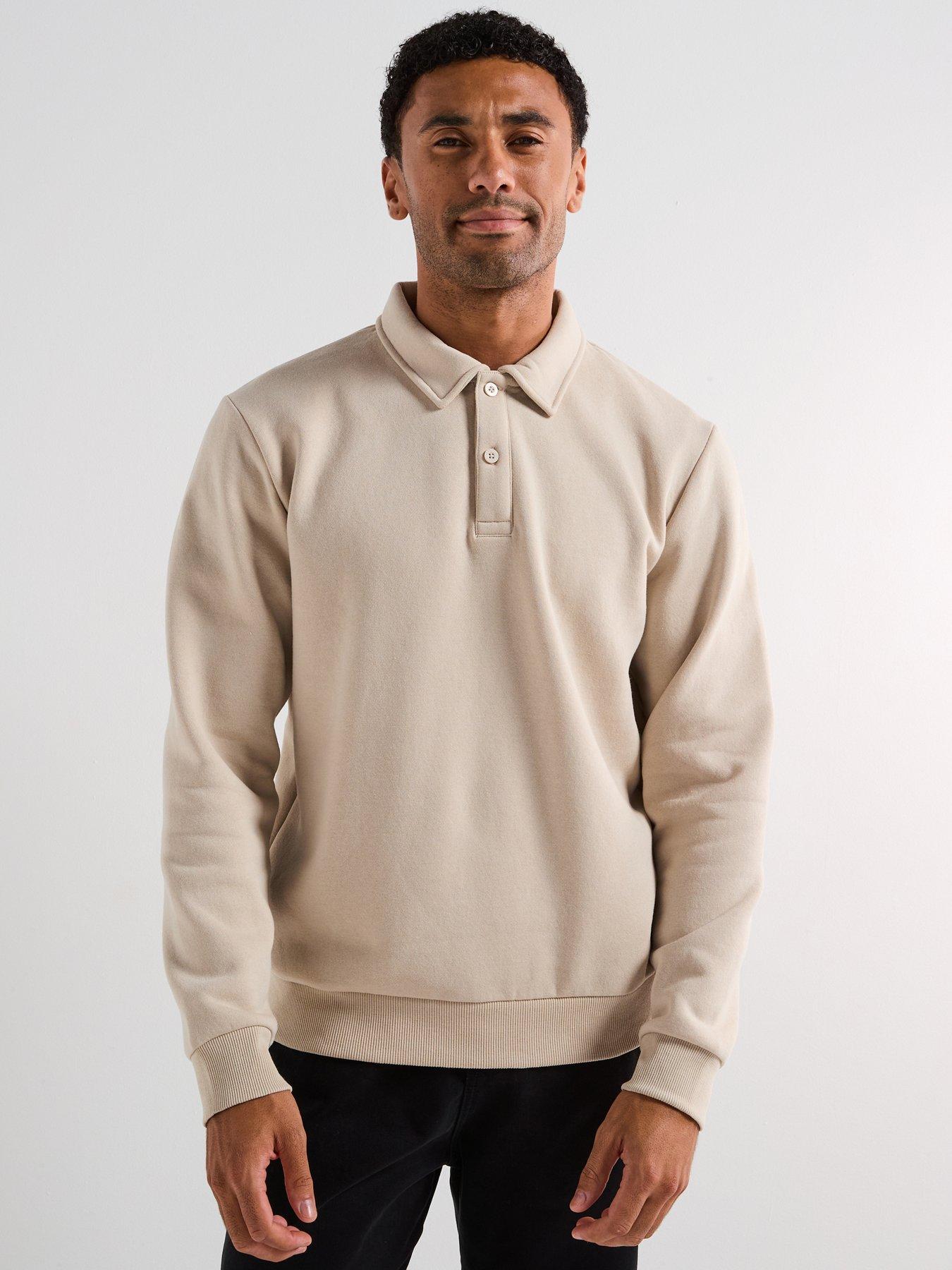 undefined Jack & Jones Bradley 1/4 Button Sweat