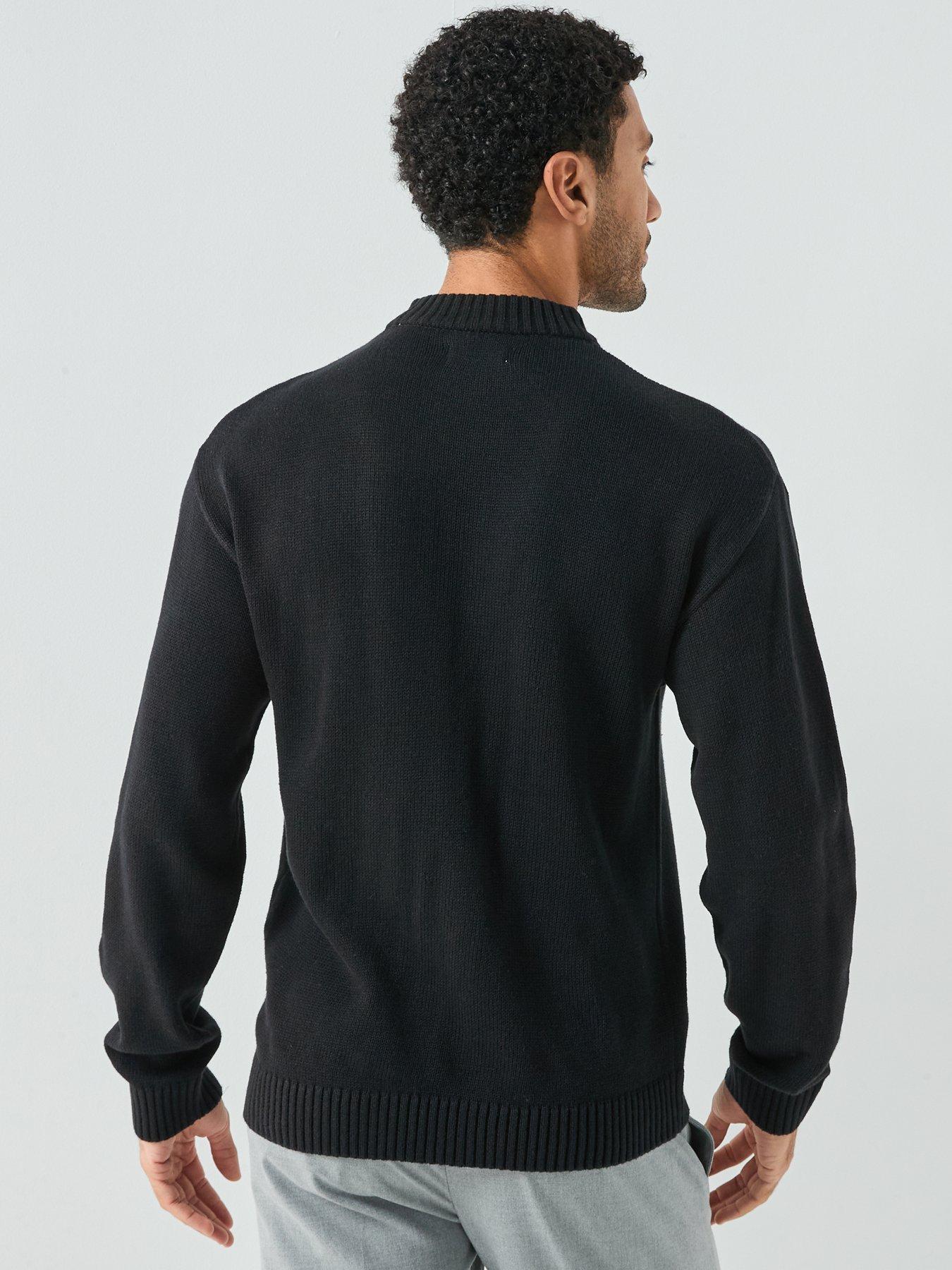 Image 2 of 6 of Jack & Jones Urban Jack Heavy Guage Knitted Jumper