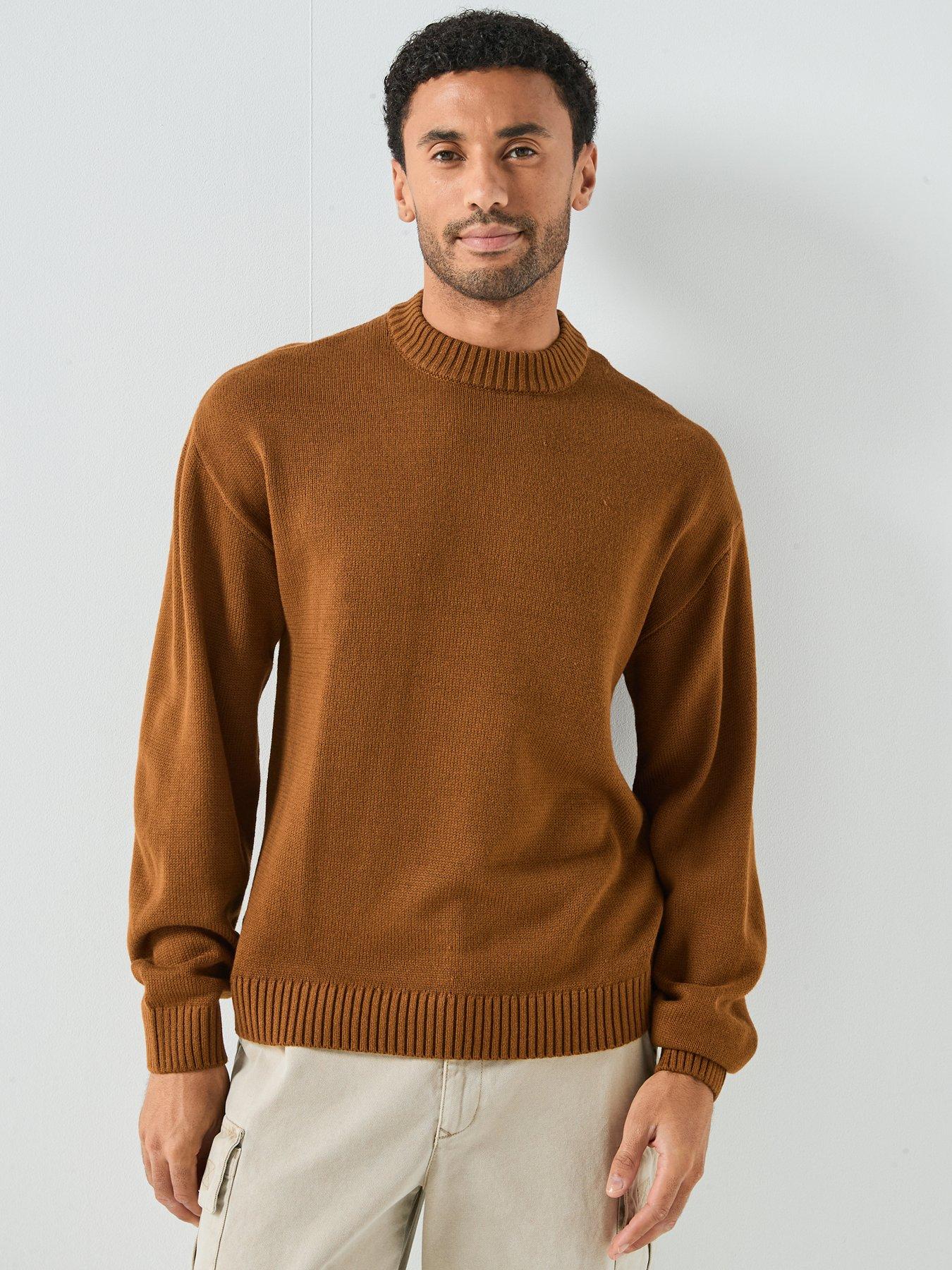 jack-jones-urban-jack-heavy-guage-knitted-jumper-brown