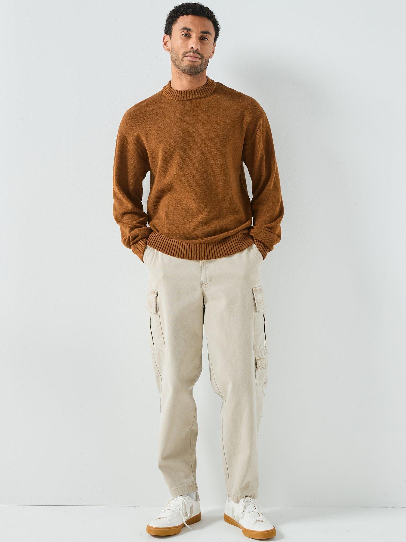 Image 3 of 6 of Jack & Jones Jack & Jones Urban Jack Heavy Guage Knitted Jumper