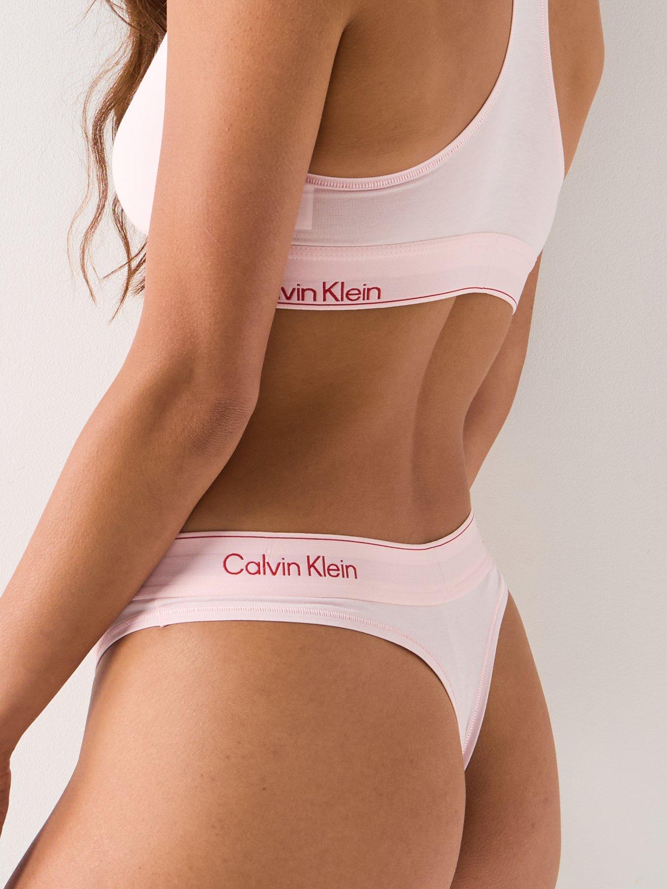 Image 2 of 6 of Calvin Klein Thong - Pink