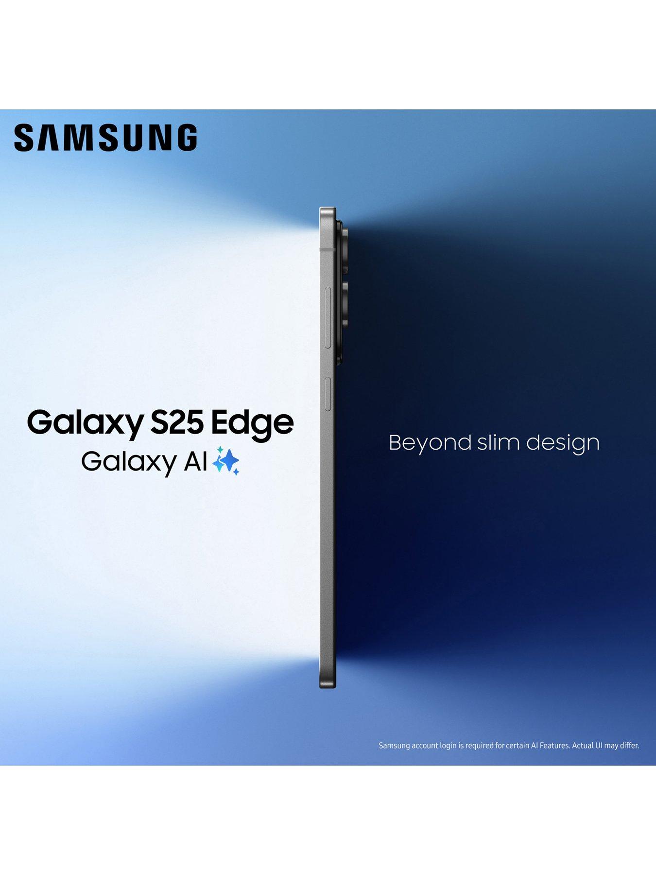 Image 2 of 8 of Samsung Galaxy S25 Edge, 512GB with Galaxy AI Mobile