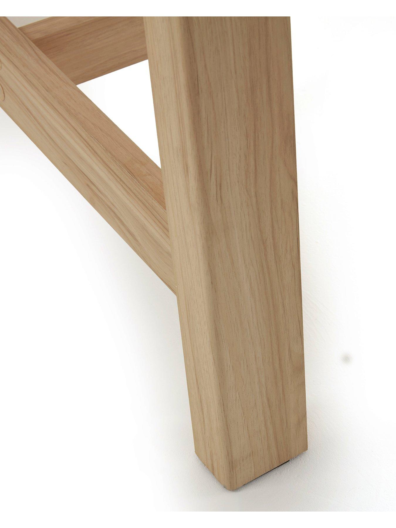  image of michelle-keegan-home-lindley-185cm-dining-table-amp-2-benches-fscreg-certified