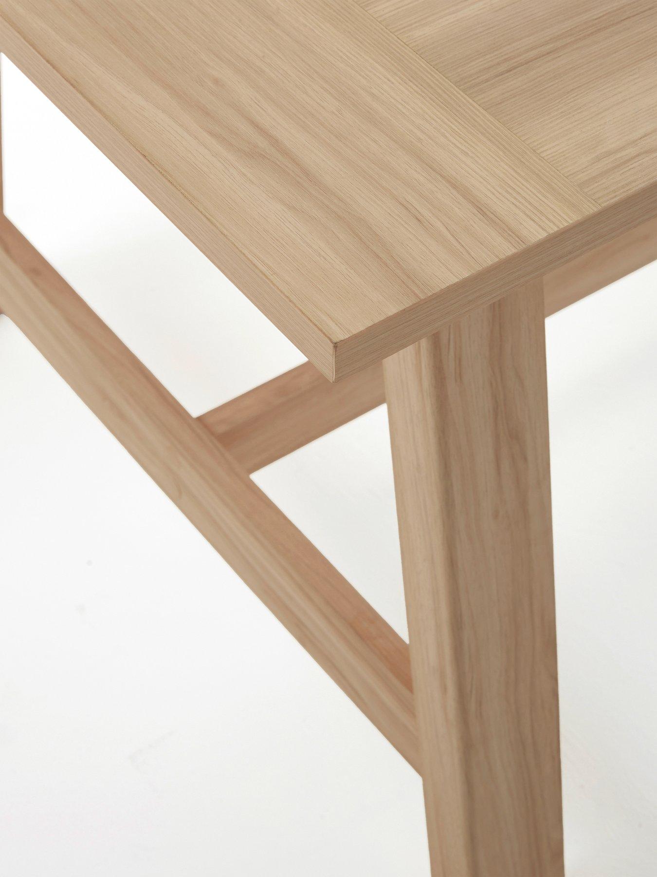  image of michelle-keegan-home-lindley-185cm-dining-table-amp-2-benches-fscreg-certified