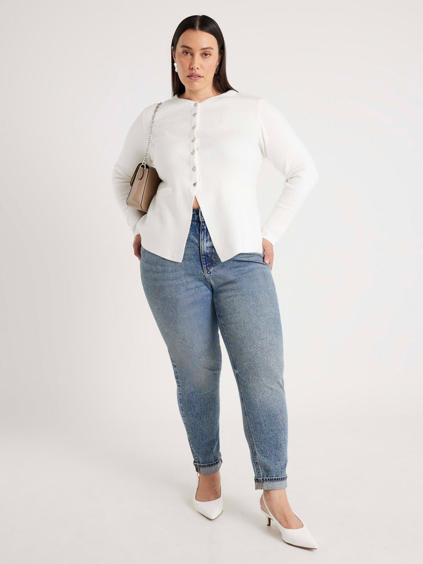 Image 5 of 6 of River Island Button Up Top - White