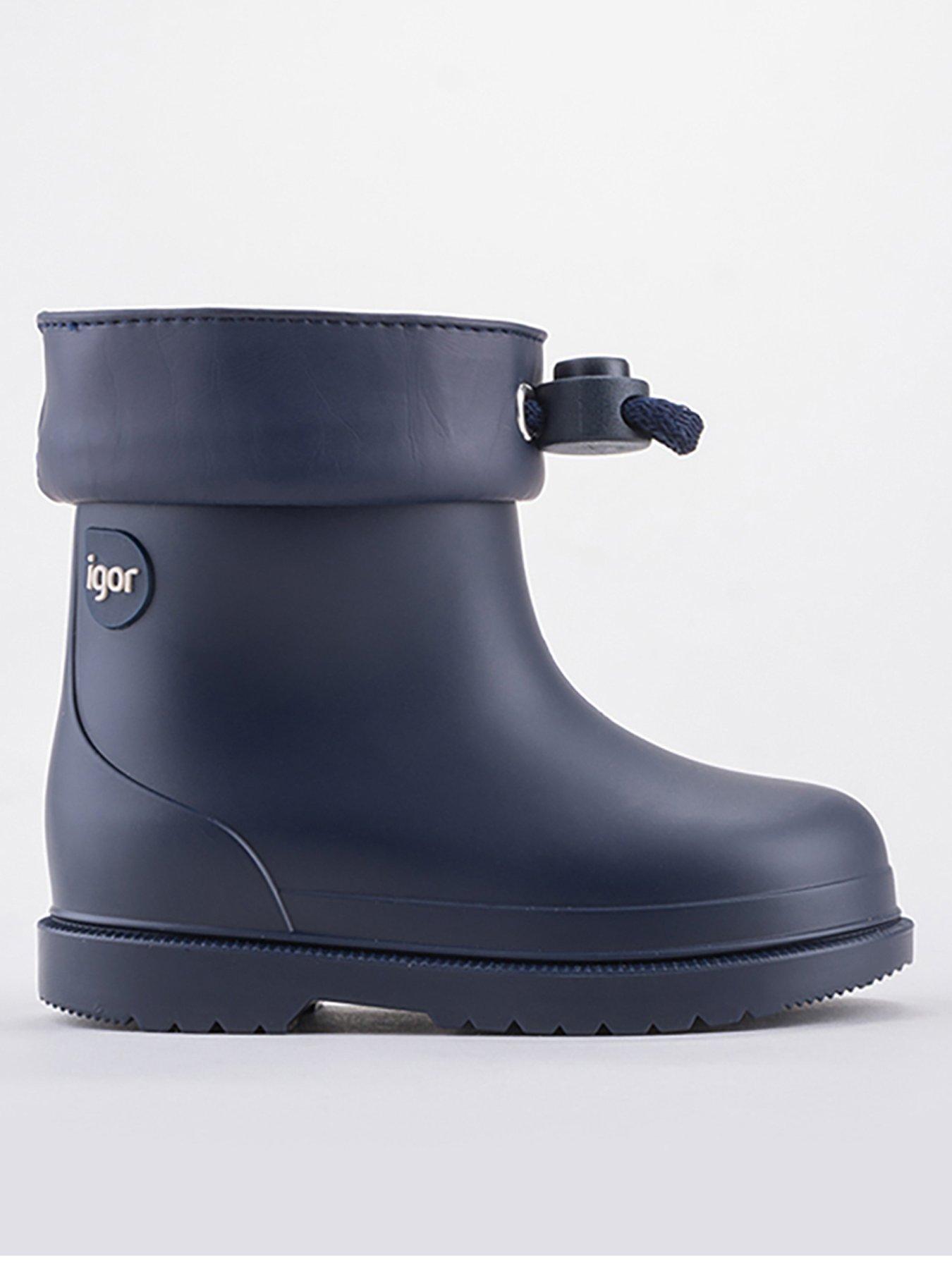 front image of igor-bimbi-euri-wellington-boot-navy