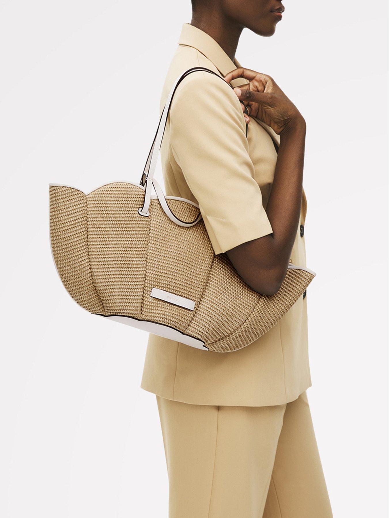 Radley The Lily - Raffia Large Open Top Tote