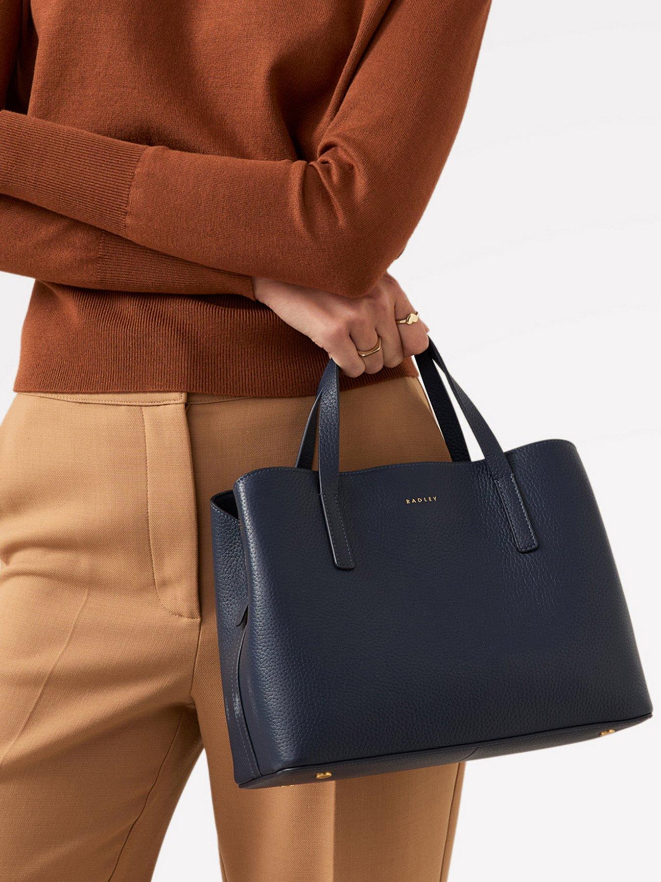 Image 1 of 5 of Radley Dukes Place Medium Ziptop Grab - Blue