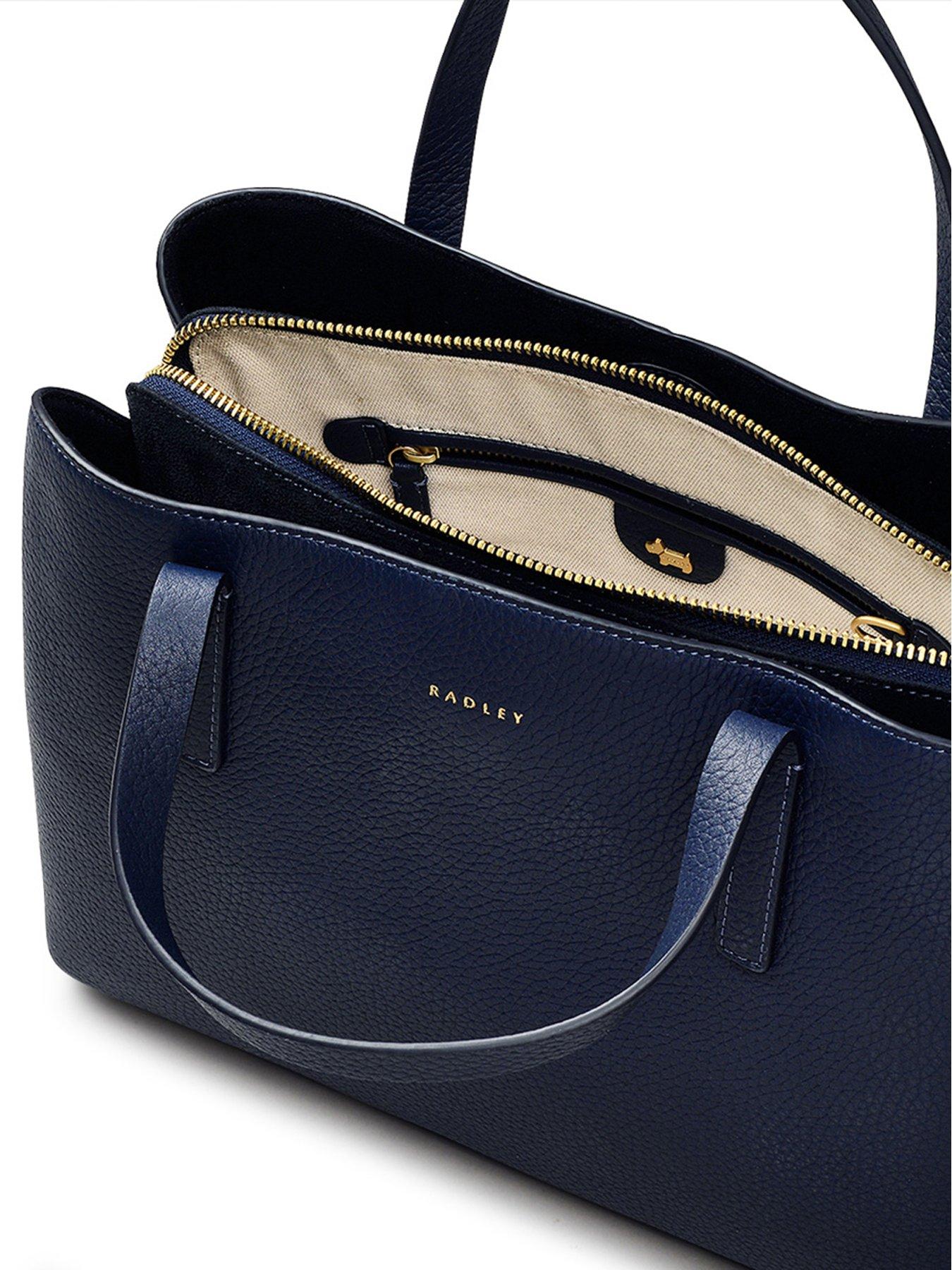 Image 5 of 5 of Radley Dukes Place Medium Ziptop Grab - Blue
