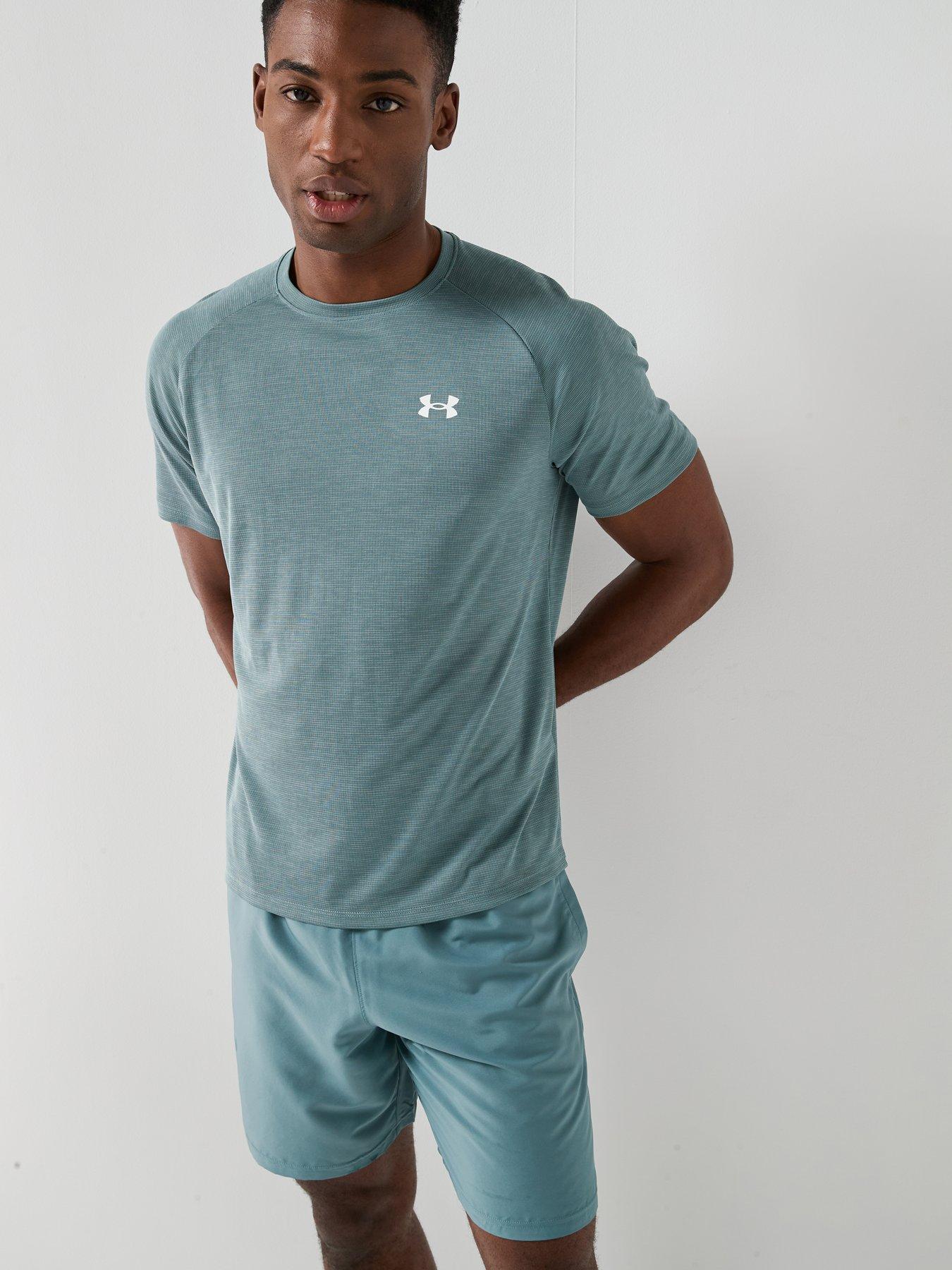 under-armour-mens-training-tech-textured-t-shirt-green