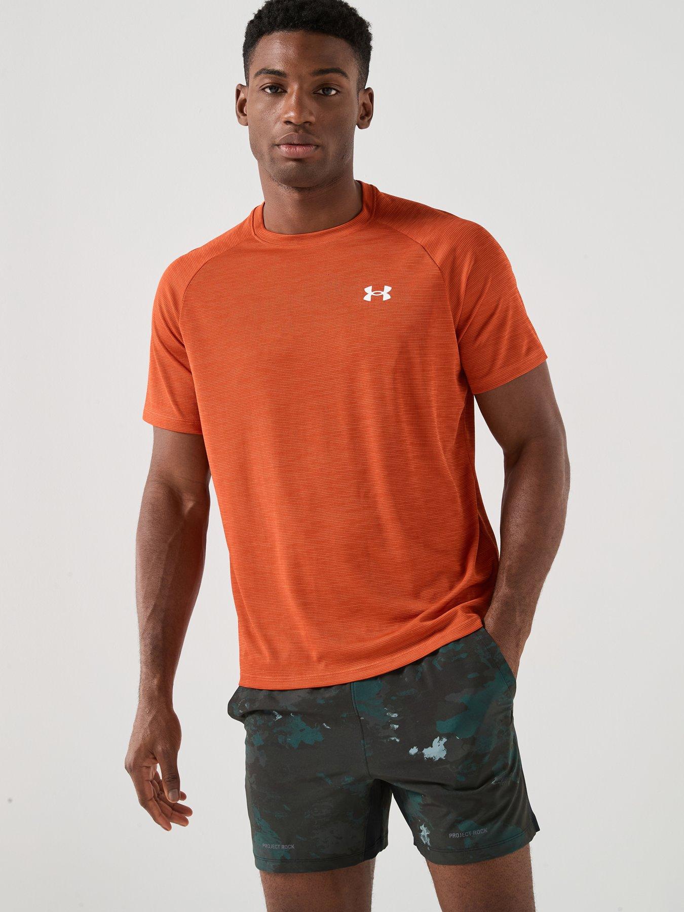 under-armour-mens-training-tech-pixelate-t-shirt-orange