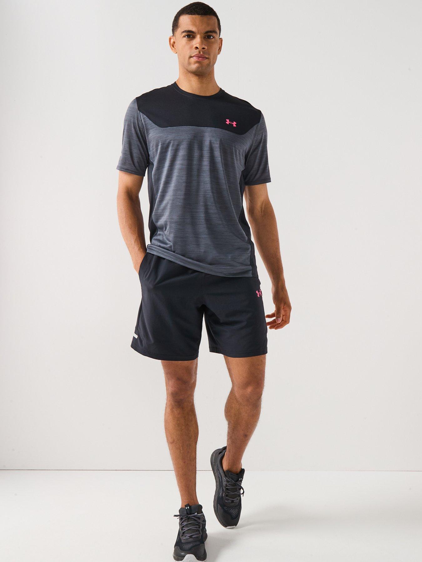 Image 3 of 6 of UNDER ARMOUR Mens Training Tech Utility Shorts - Black