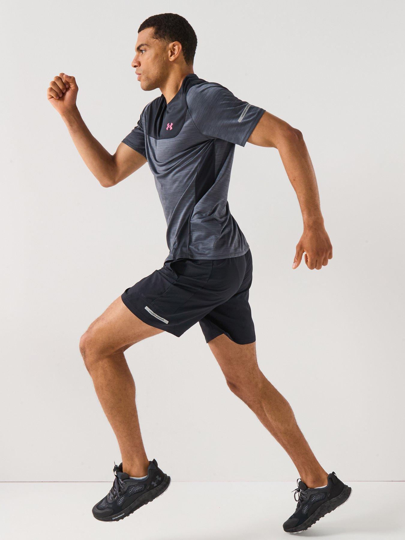 Image 4 of 6 of UNDER ARMOUR Mens Training Tech Utility Shorts - Black