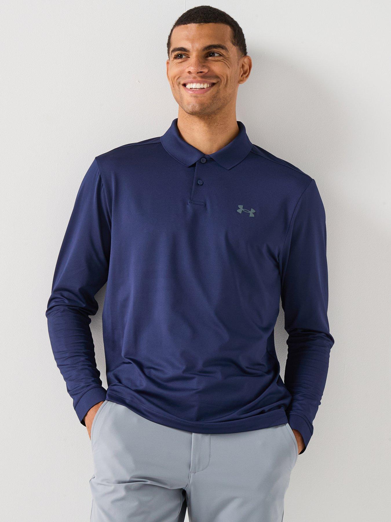 undefined Mens Golf Matchplay Ls Polo - Navy