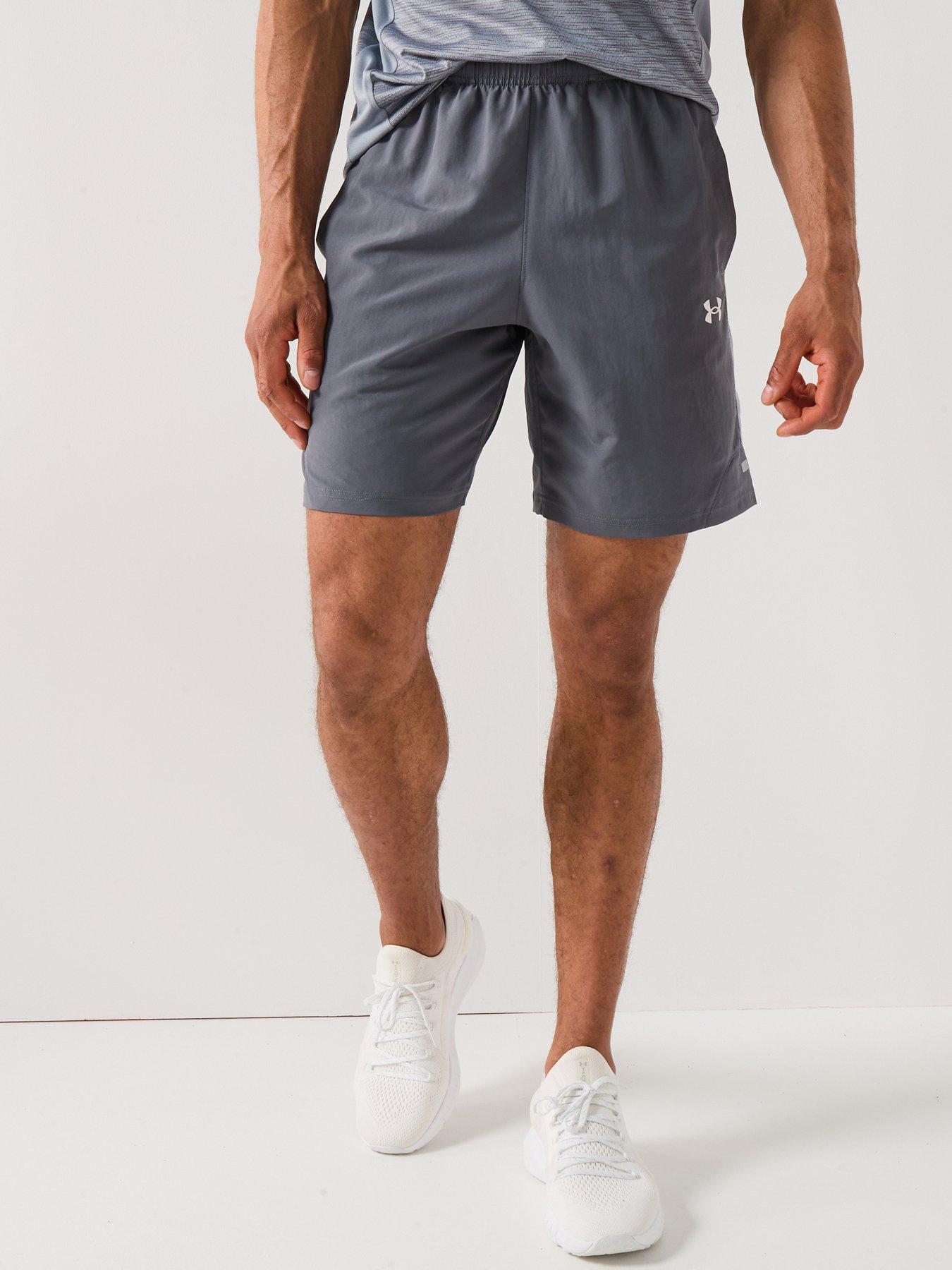 undefined Mens Training Tech Utility Shorts  Grey