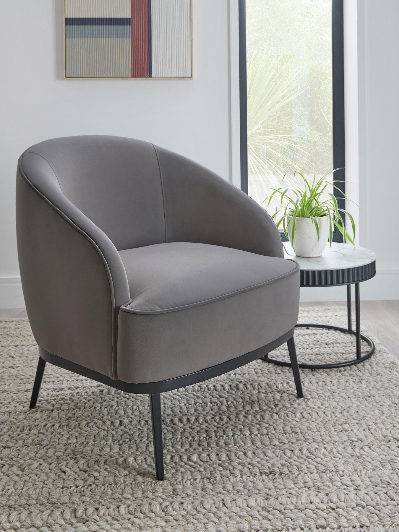 The Very Collection Studio Fabric Accent Chair