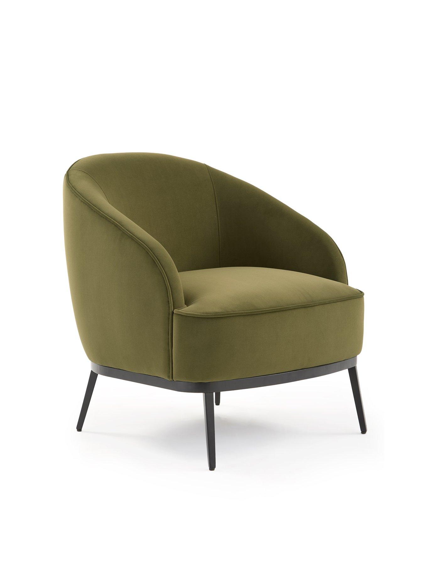  image of the-very-collection-studio-fabric-accent-chair