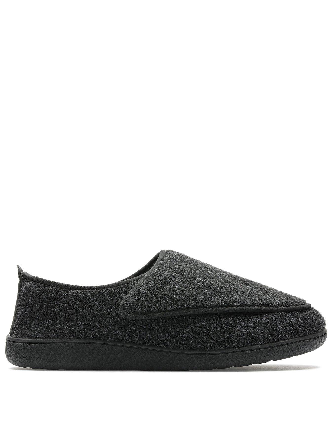 Clarks Clarks King Riptape Slippers-grey