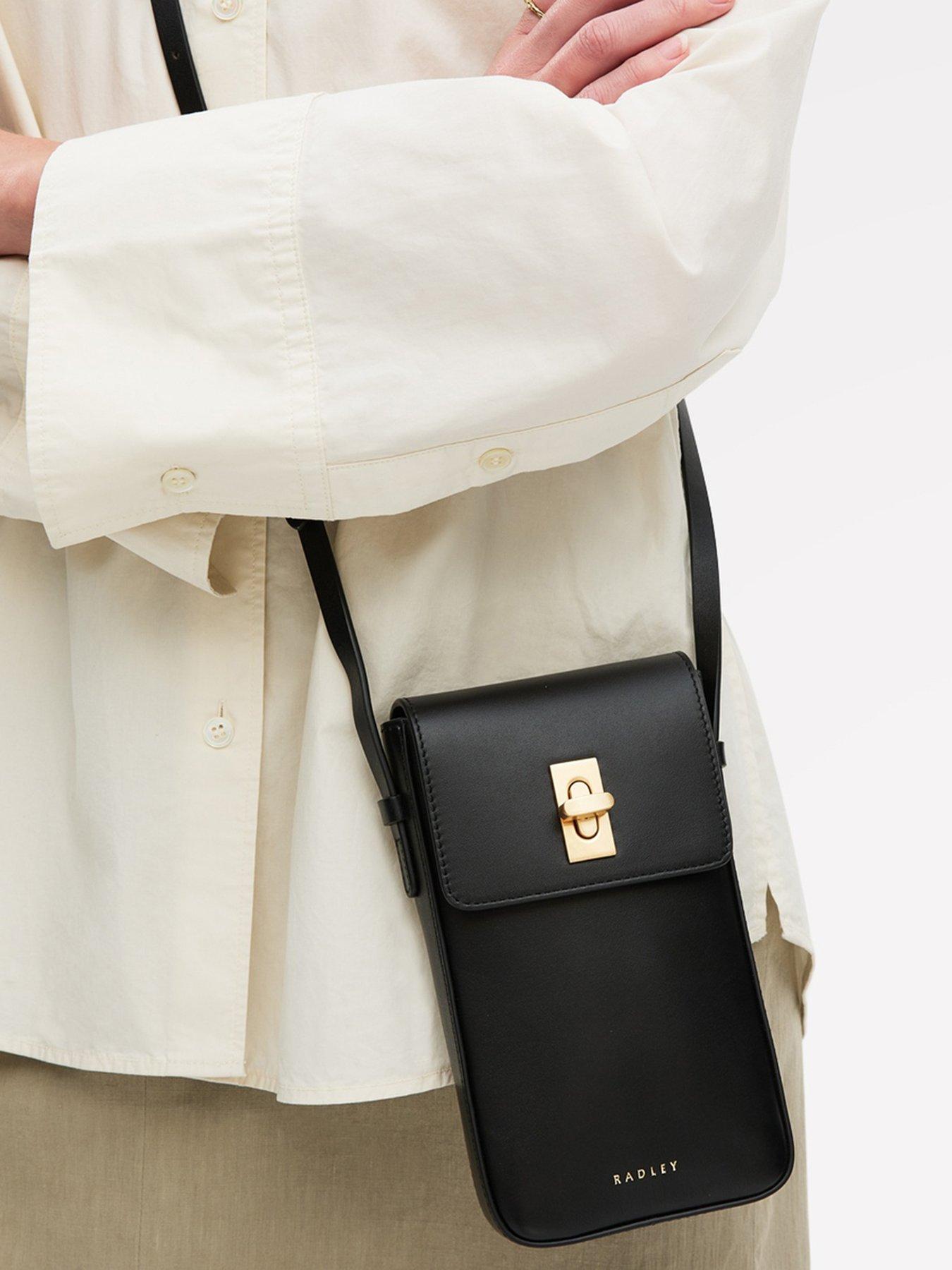 Image 2 of 2 of Radley Threadneedle Street Medium Phone Crossbody - Black