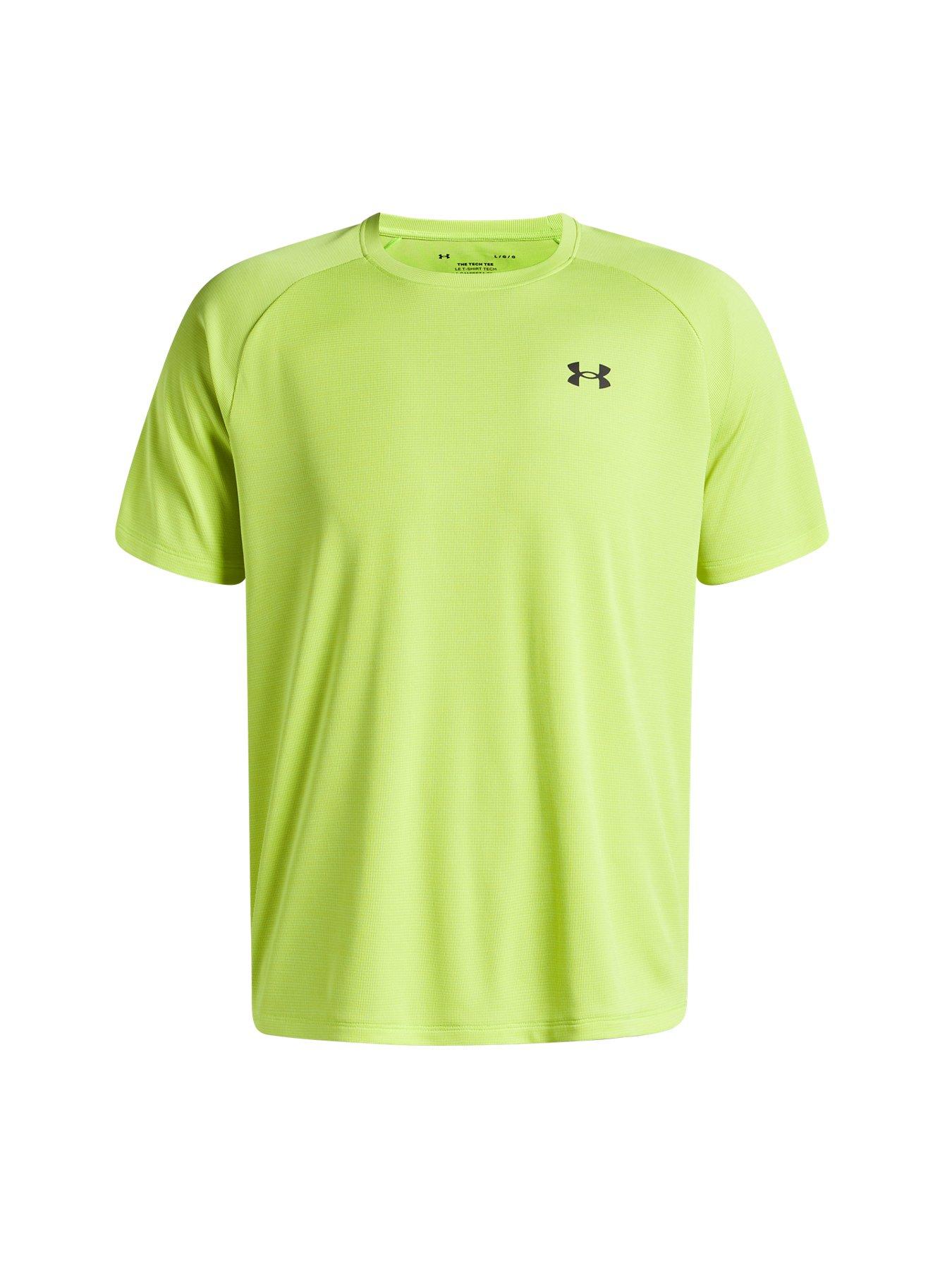 undefined Mens Training Tech Textured T-Shirt - Green
