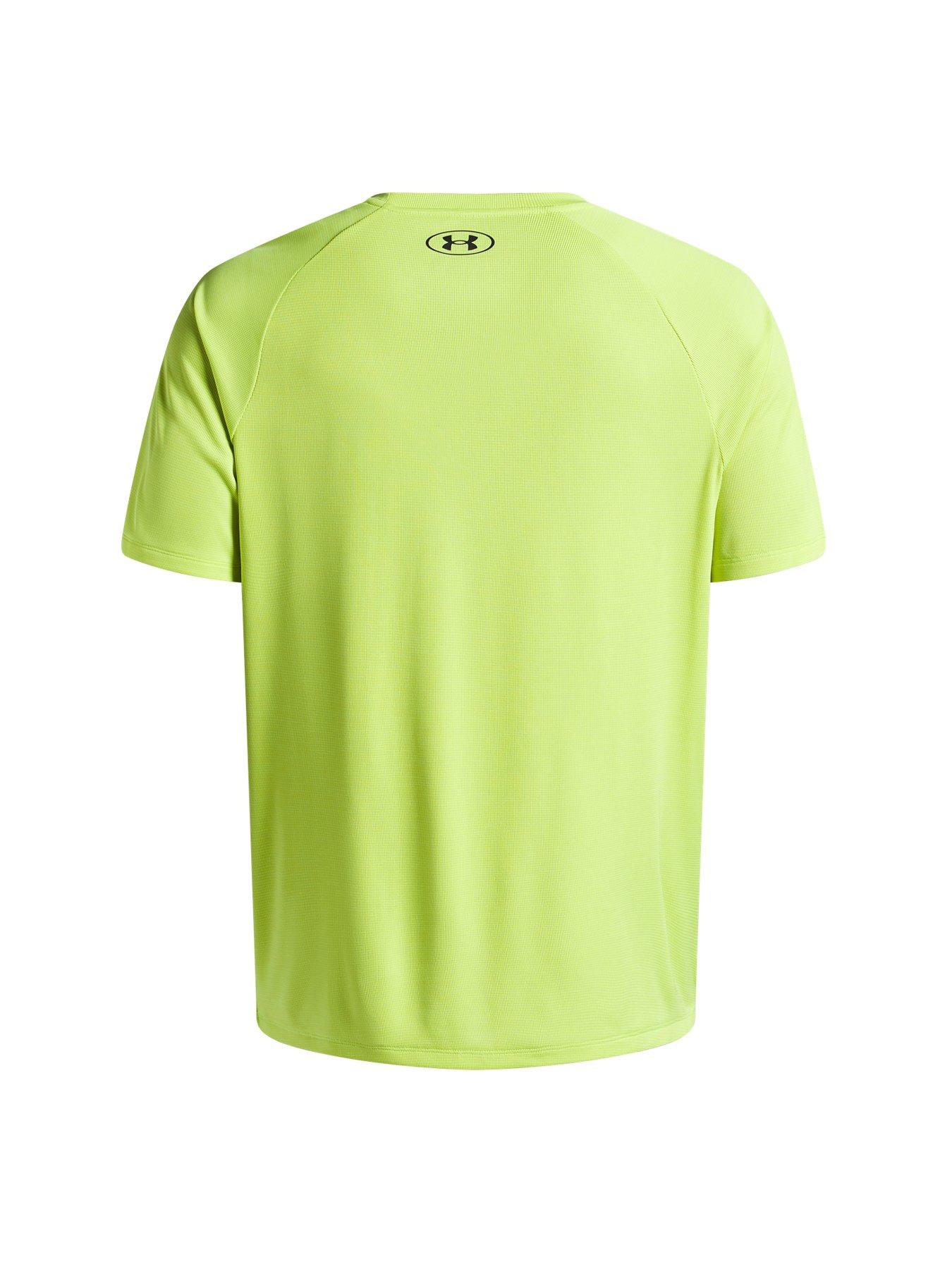 Image 2 of 2 of UNDER ARMOUR Mens Training Tech Textured T-Shirt - Green