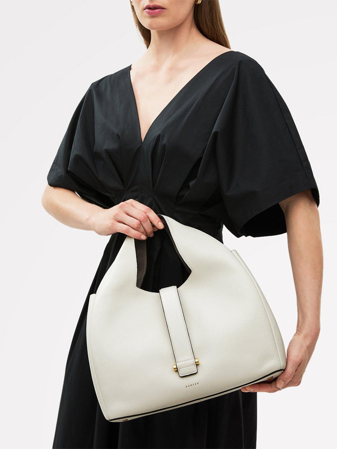Image 1 of 5 of Radley Sloane Street Medium Ziptop Grab - Chalk