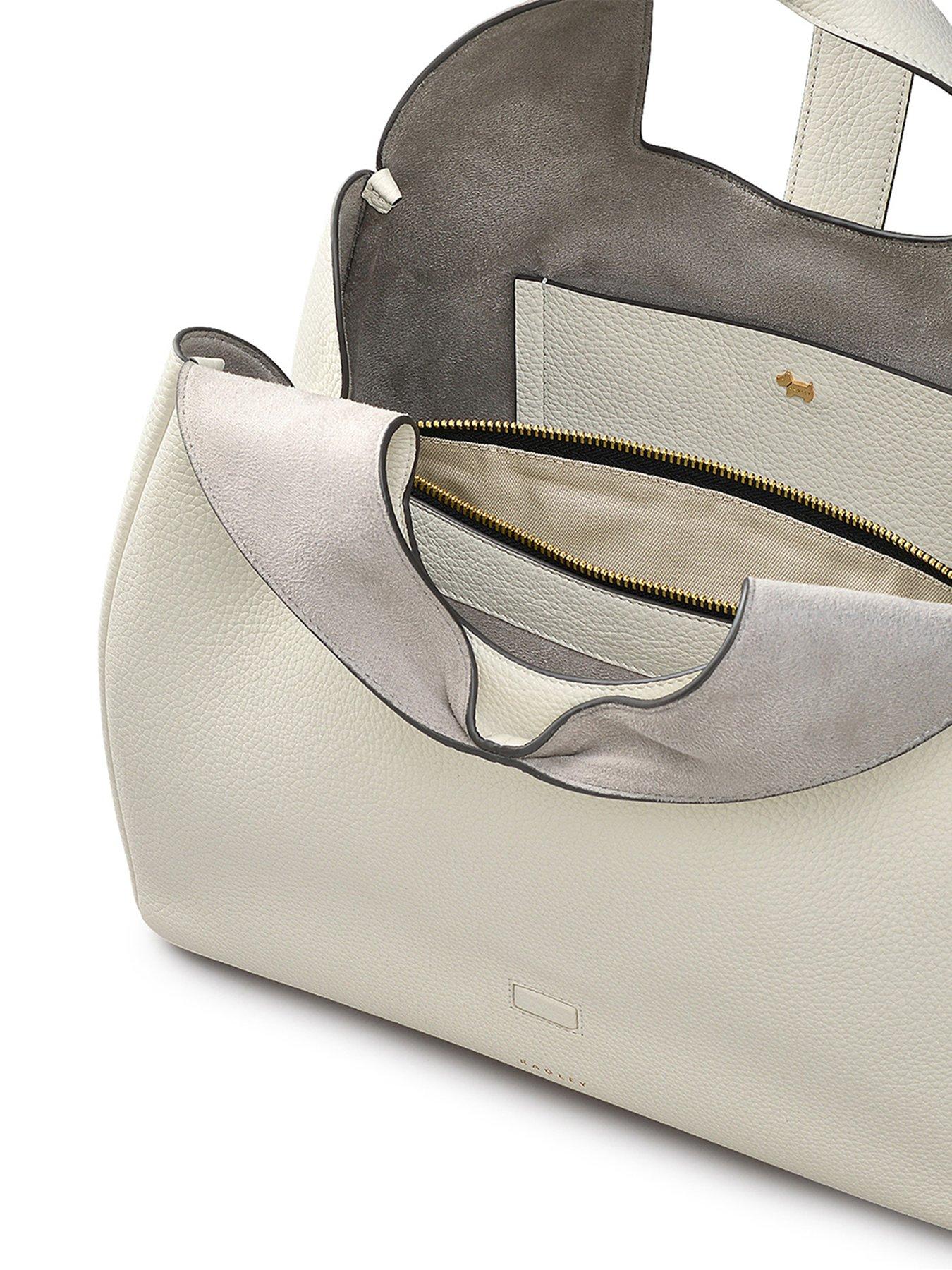 Image 5 of 5 of Radley Sloane Street Medium Ziptop Grab - Chalk