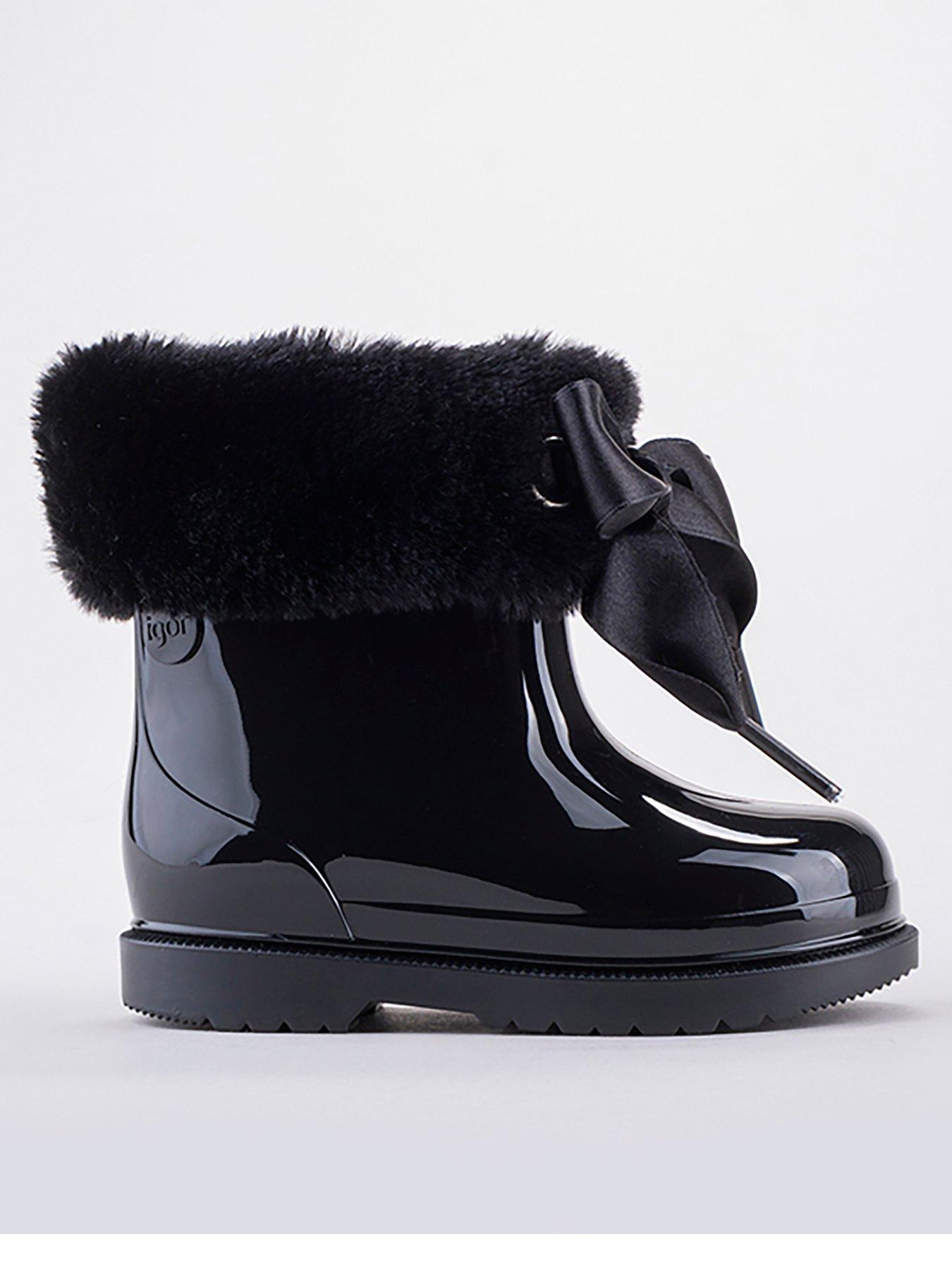 Igor BIMBI SOFT BLACK WELLINGTON
