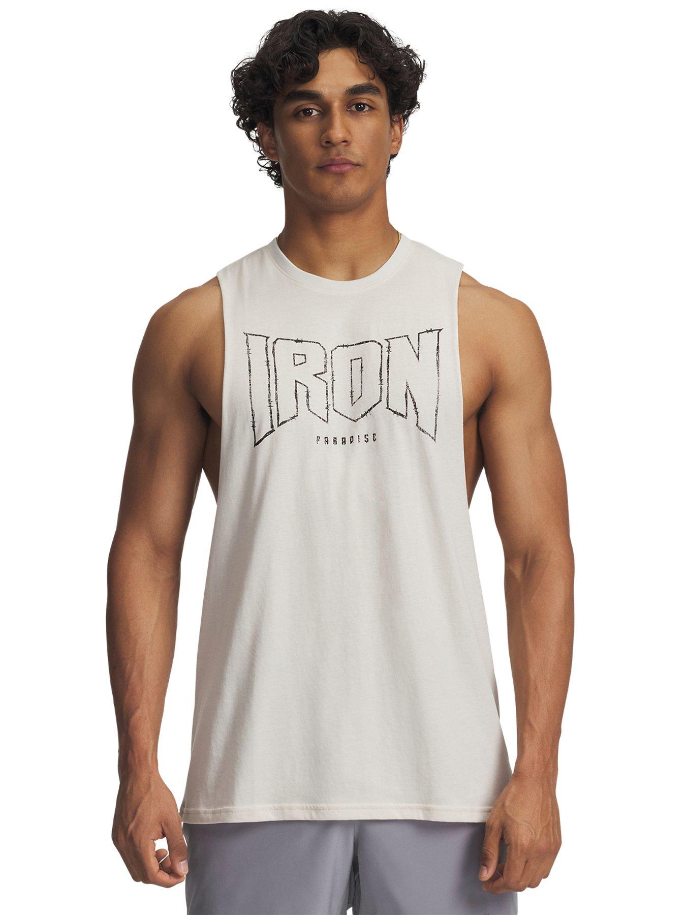 undefined Mens Training Project Rock Tank - Cream