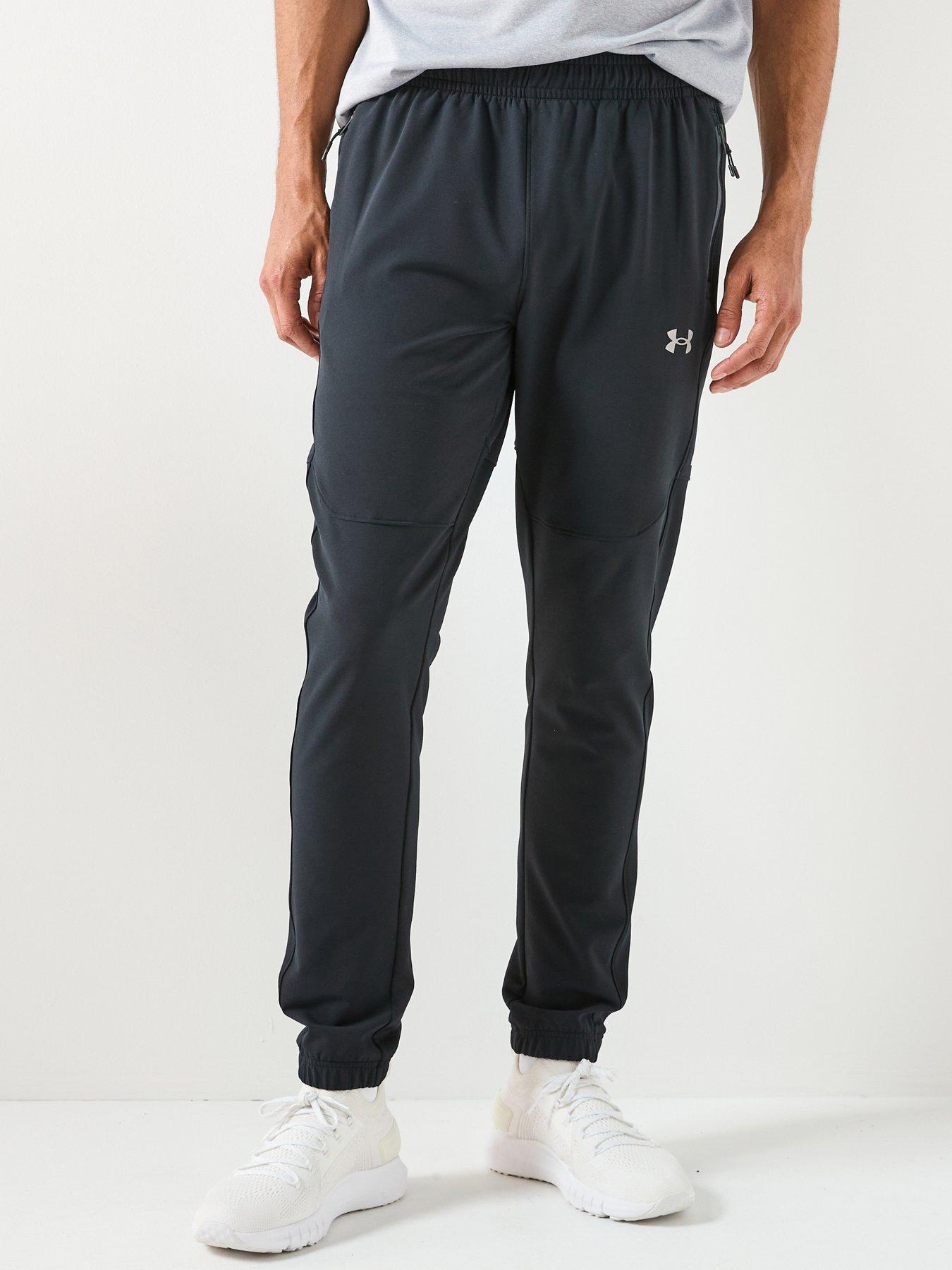  image of under-armour-mens-training-utility-woven-winterized-pants-black