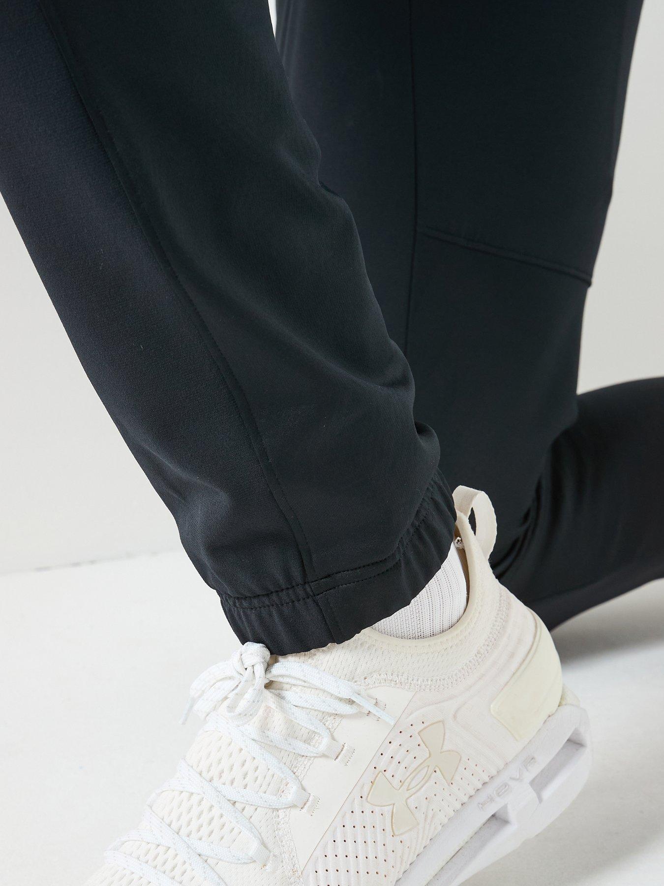  image of under-armour-mens-training-utility-woven-winterized-pants-black