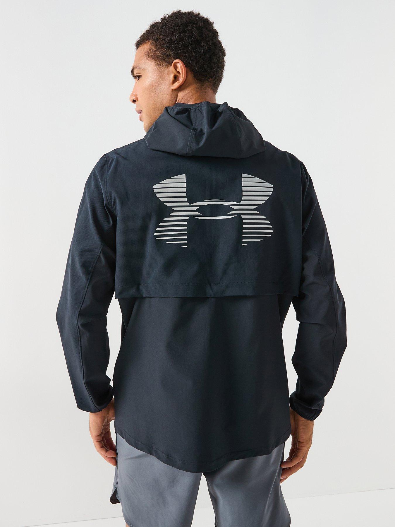 UNDER ARMOUR Mens Running Velociti Pro Storm Jacket - Black